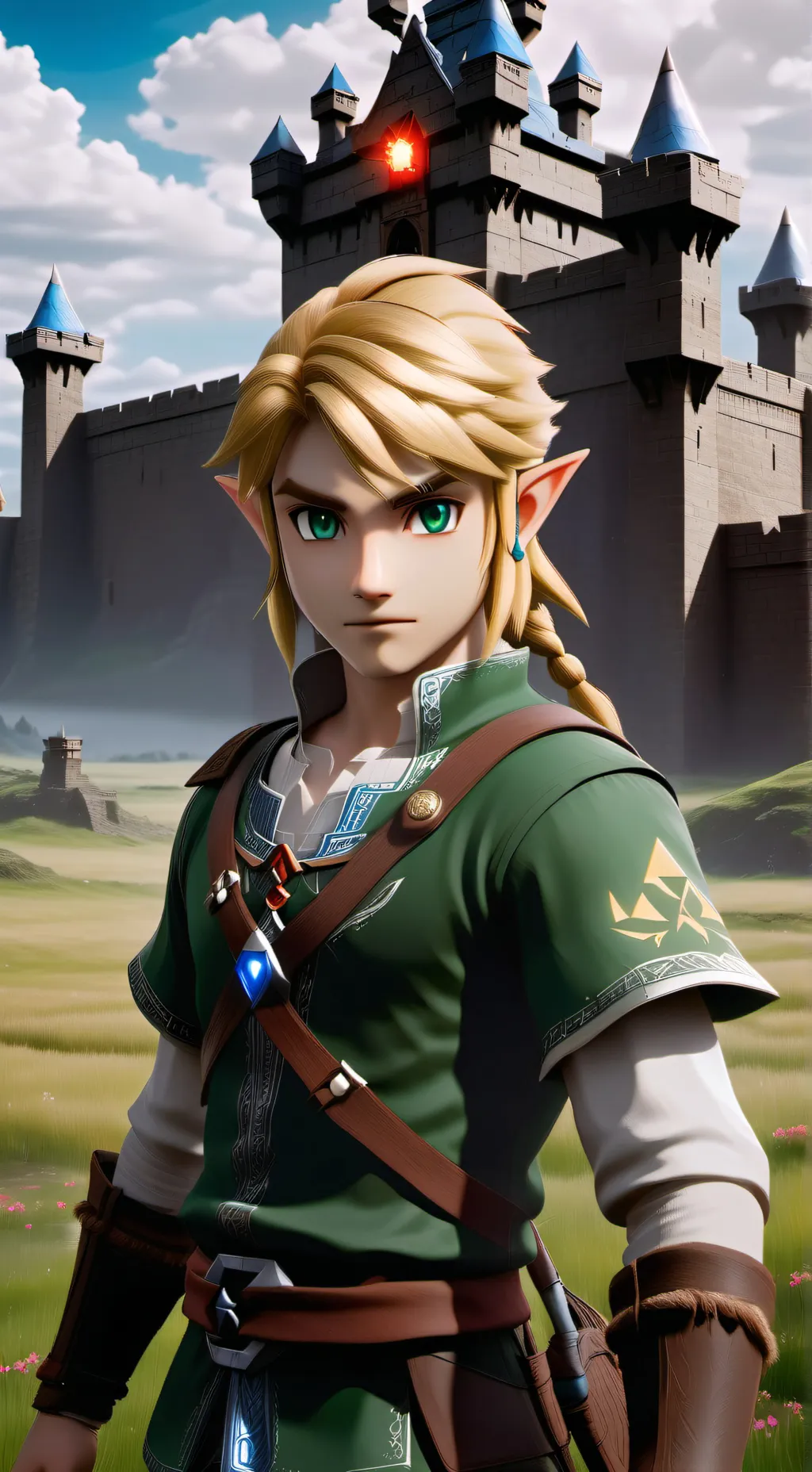 ai character: Link background