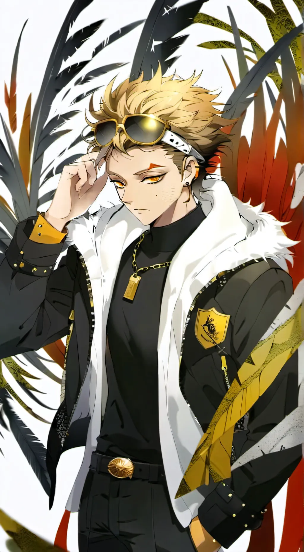 ai character: sonofporheroHawks background