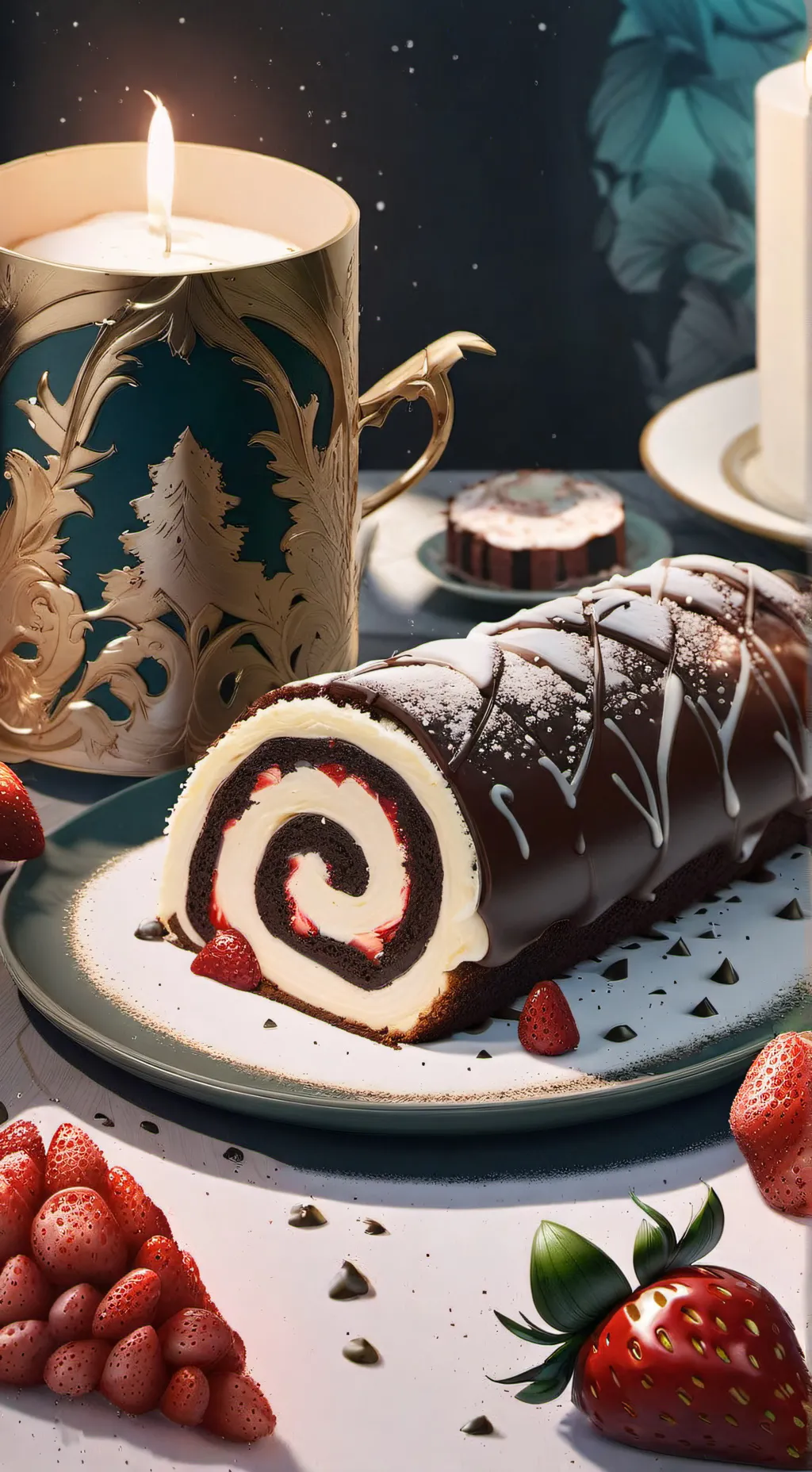 ai character: SproutXCosmoBaking background