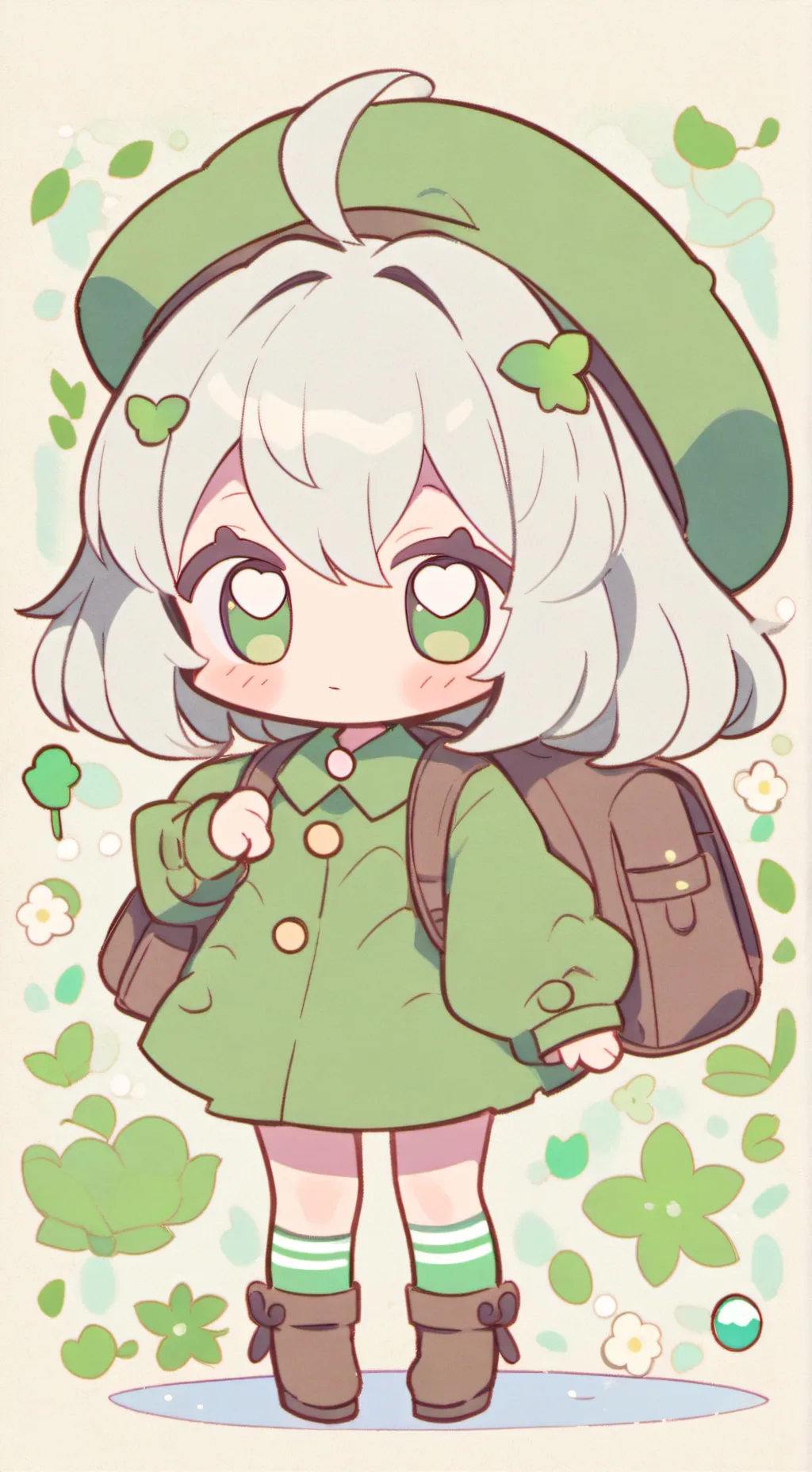 ai character: чиби background