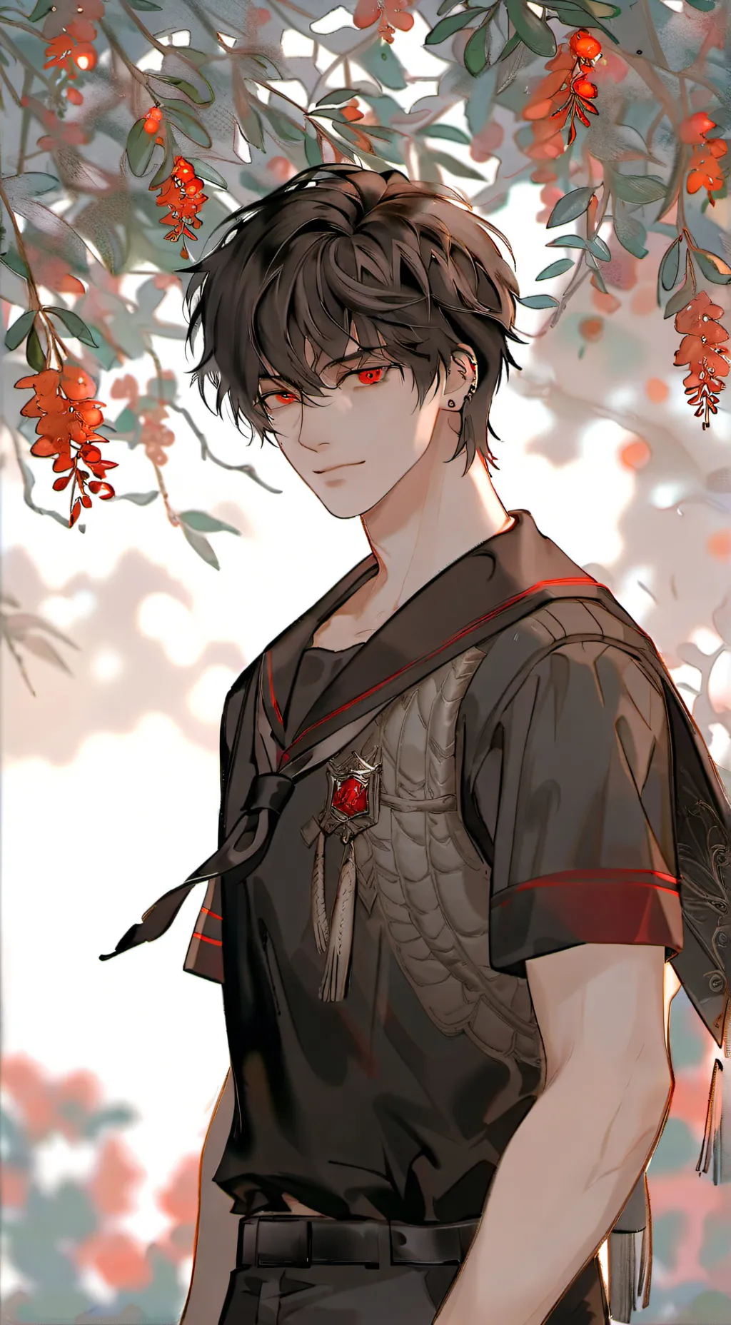 ai character: ★liam★ background