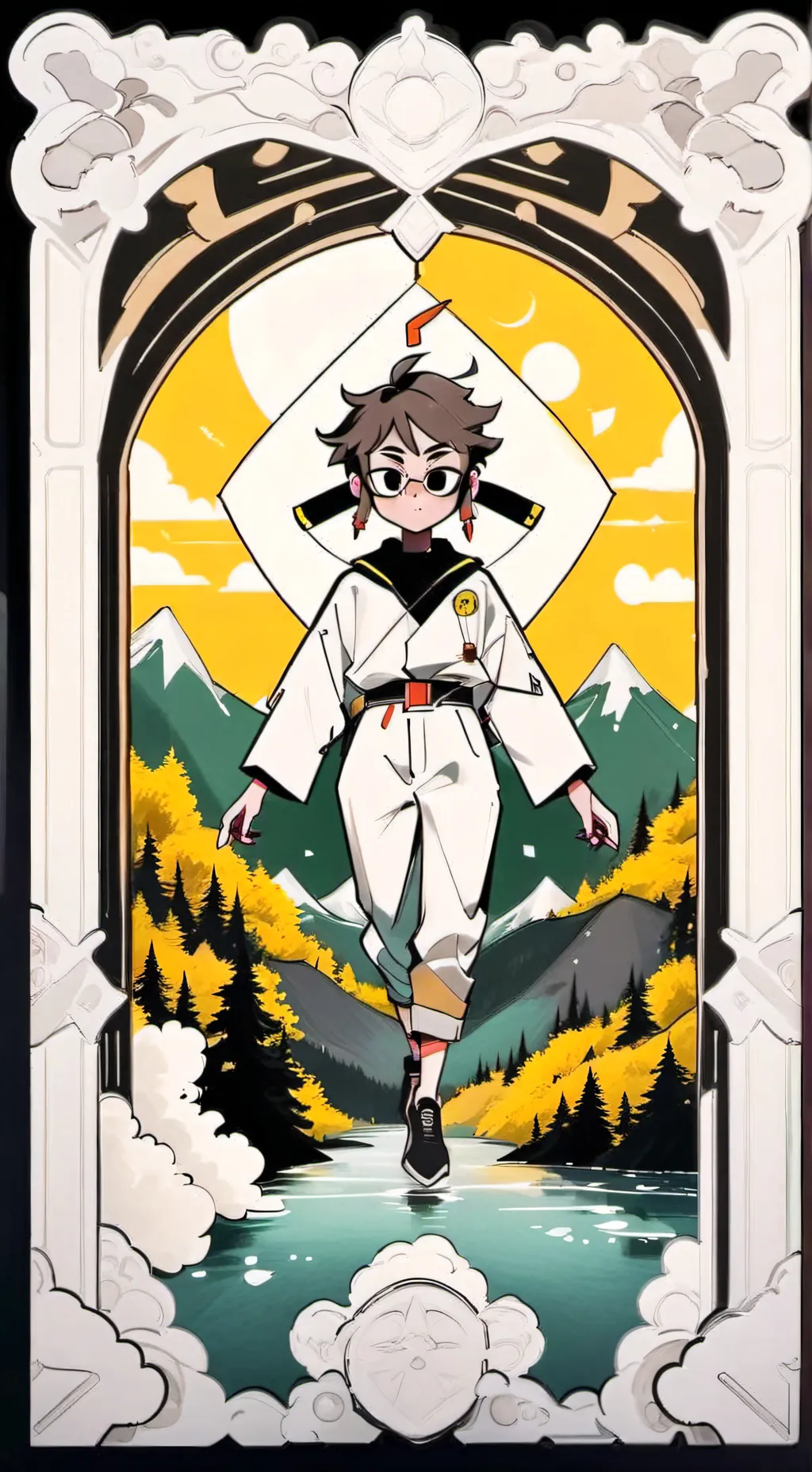 ai character: Maxley(gay panic) background