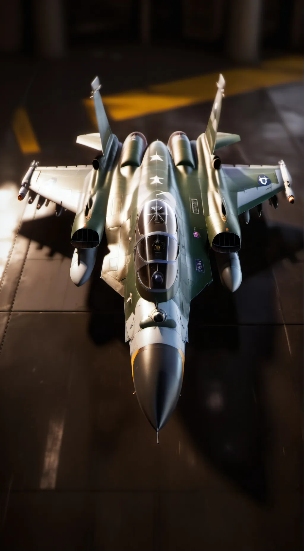 ai character: Fighter jetfamiIy background