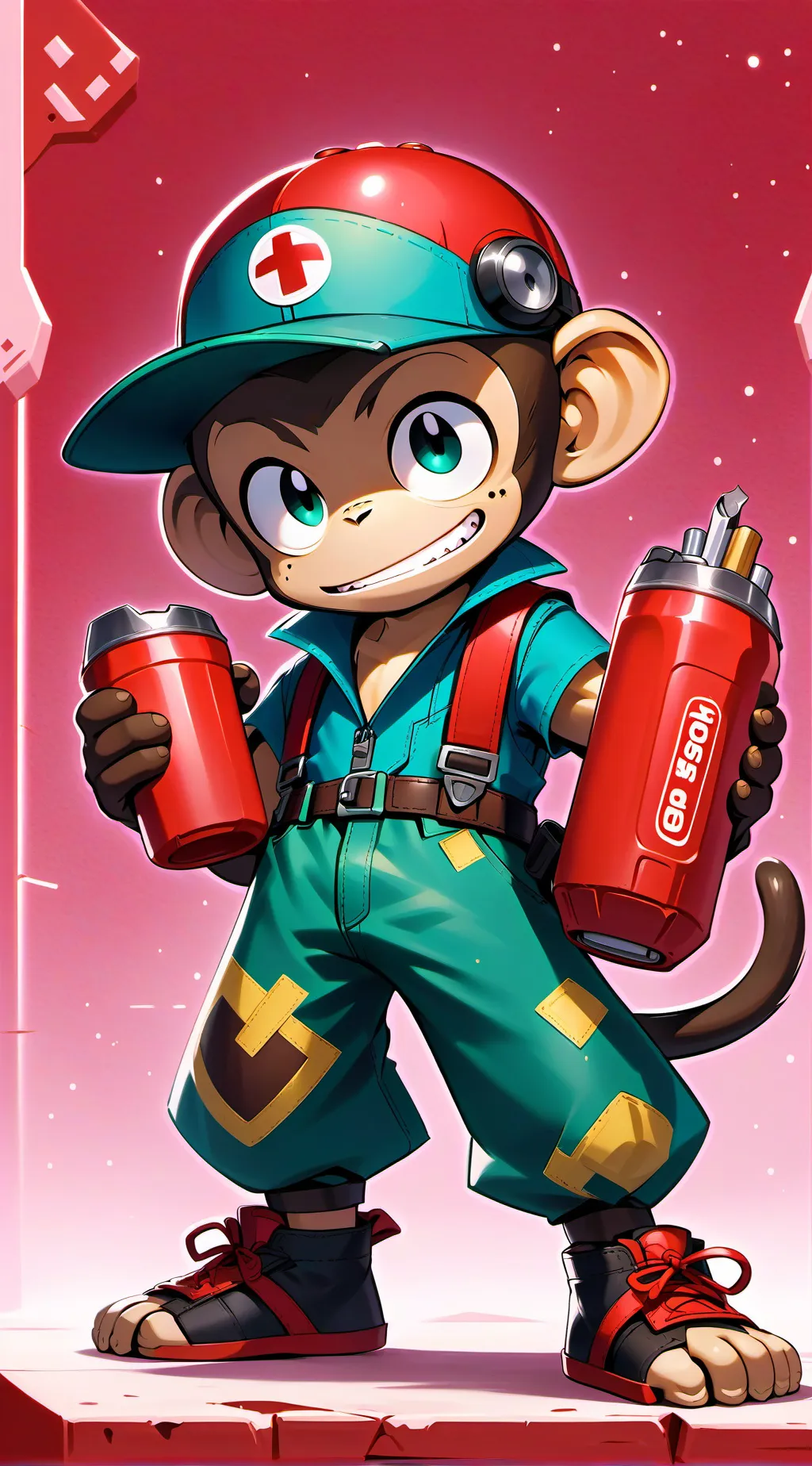 ai character: Chico bon bon background