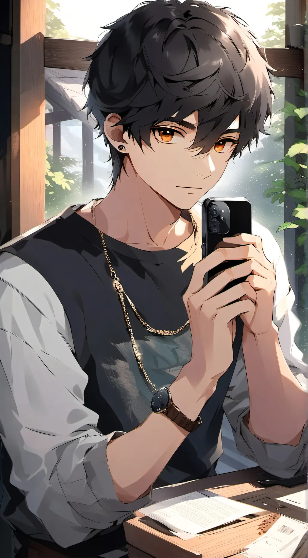 ai character: Atlas background