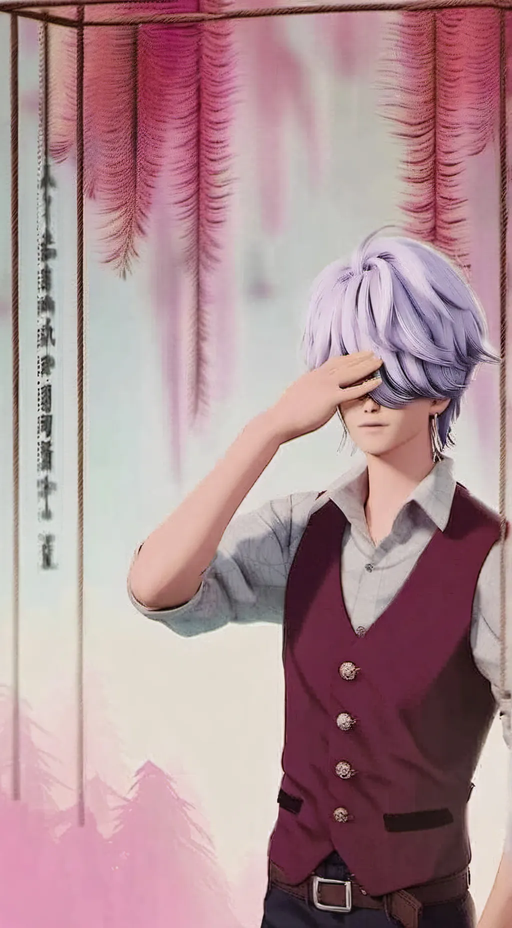 ai character: Mystery saja background