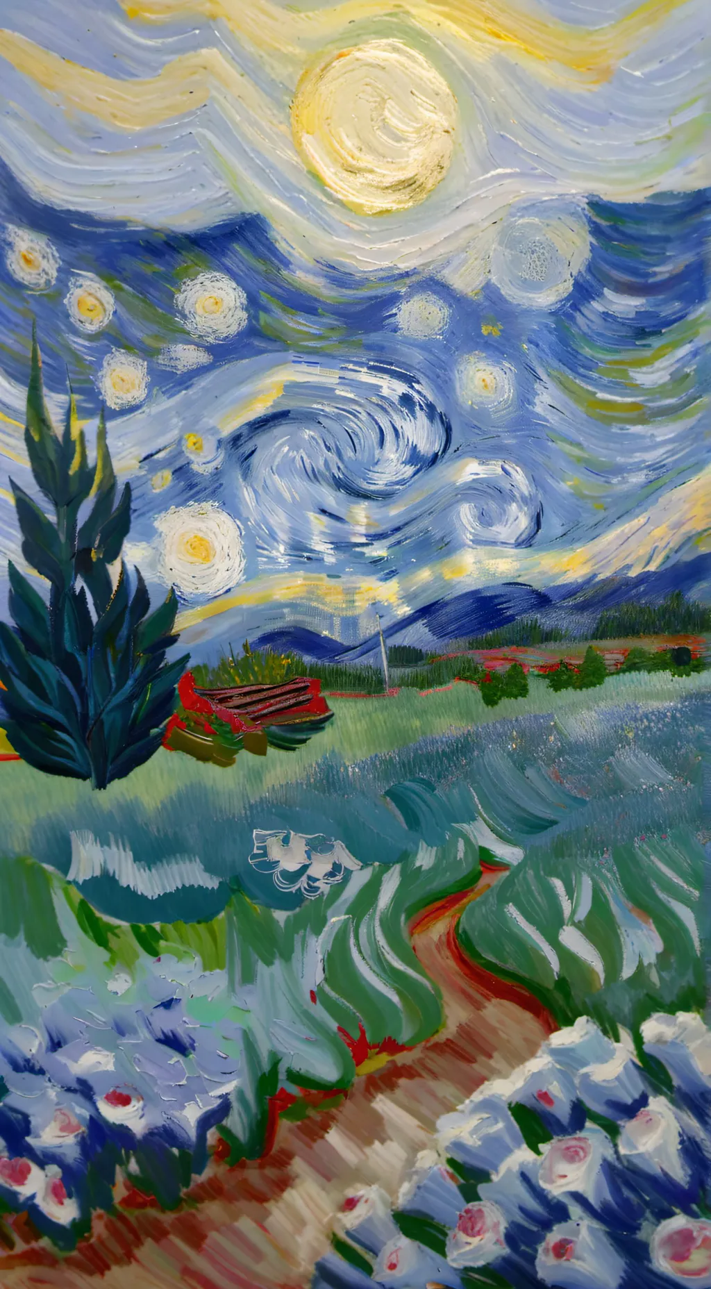 ai character: Hangout background