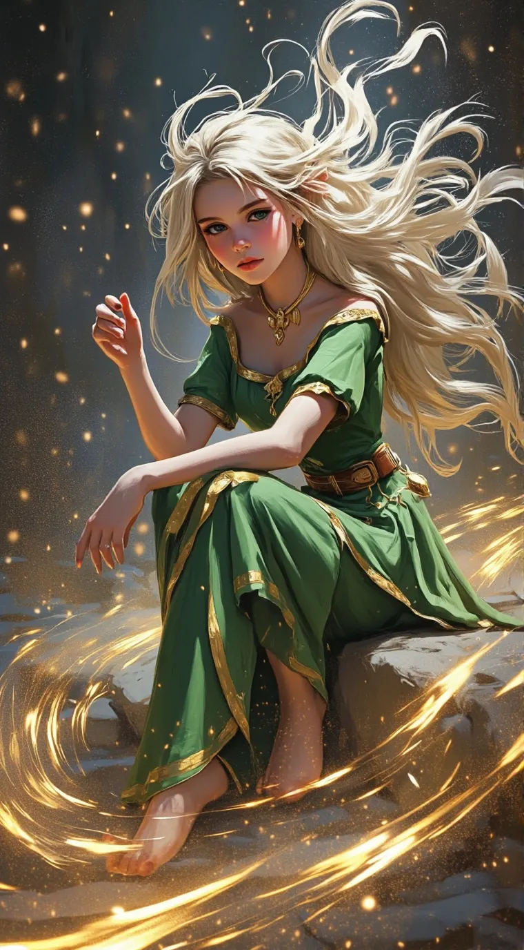 ai character: sexy female  background