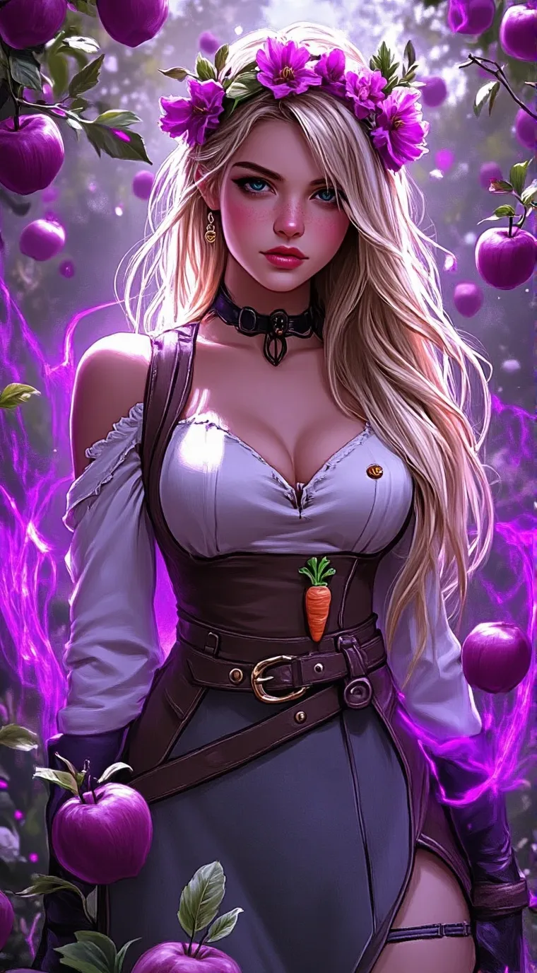 ai character: you but a farmer background