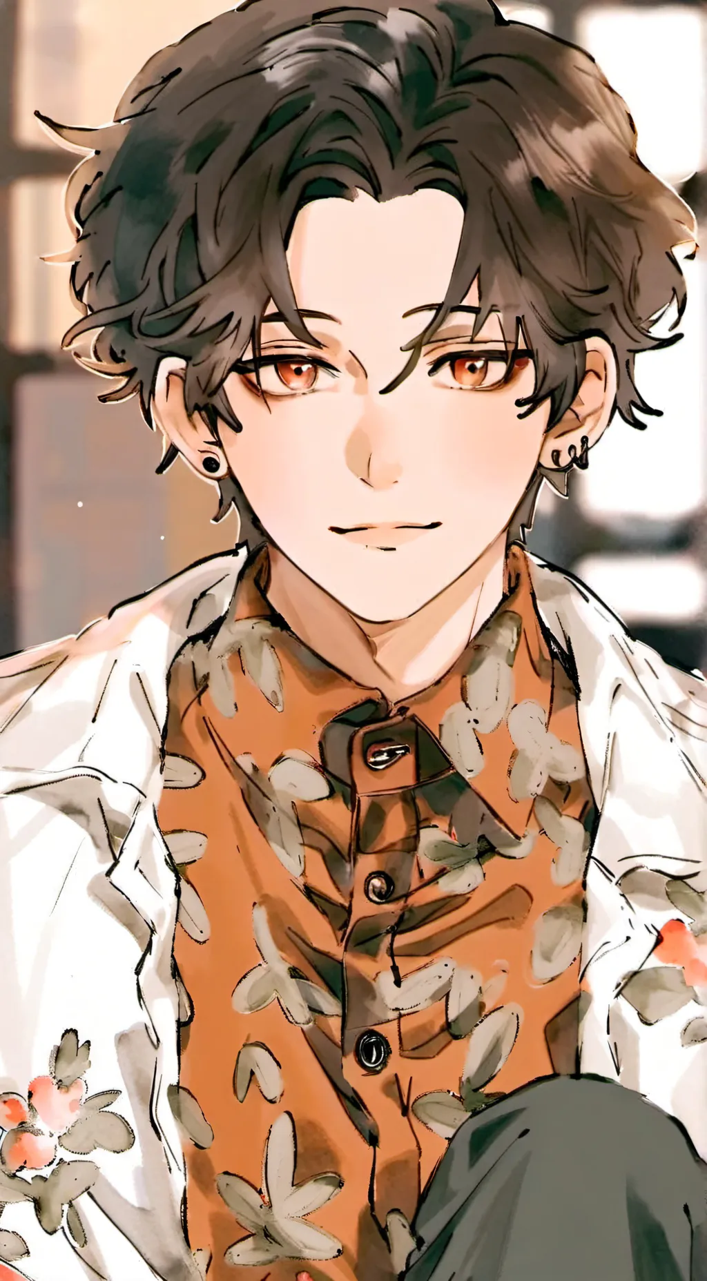 ai character: Casper background