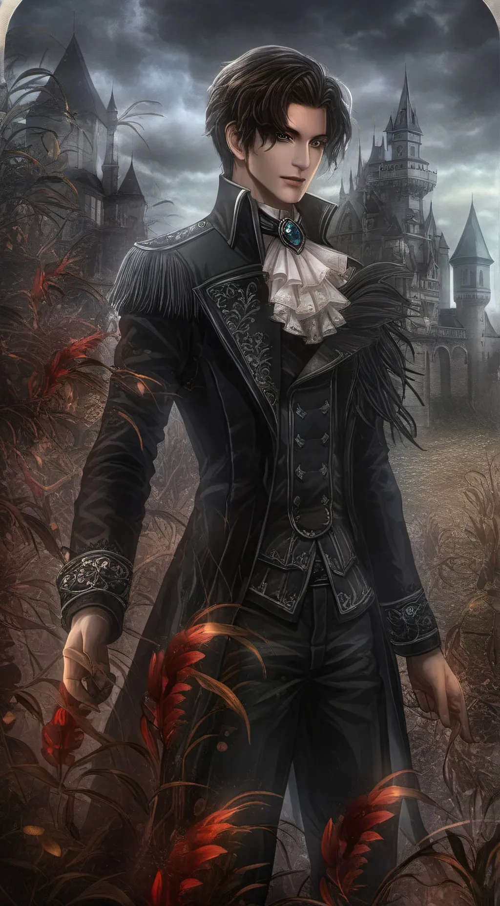 ai character: Lysander  background