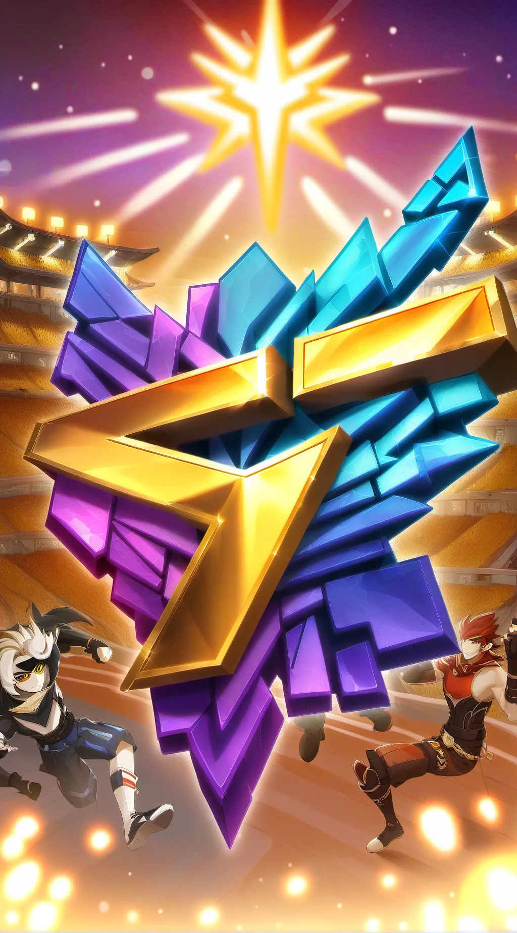 ai character: MHA Hallow Party background