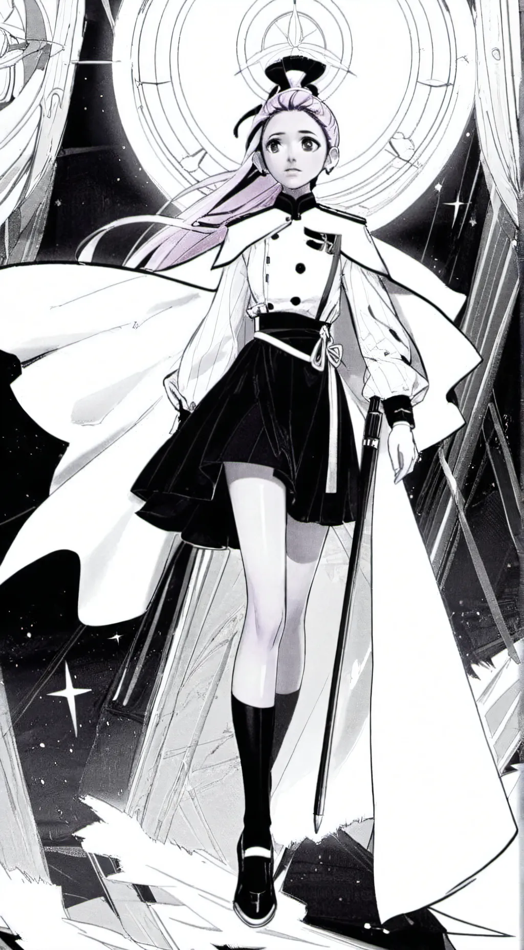 ai character: Baby saja background