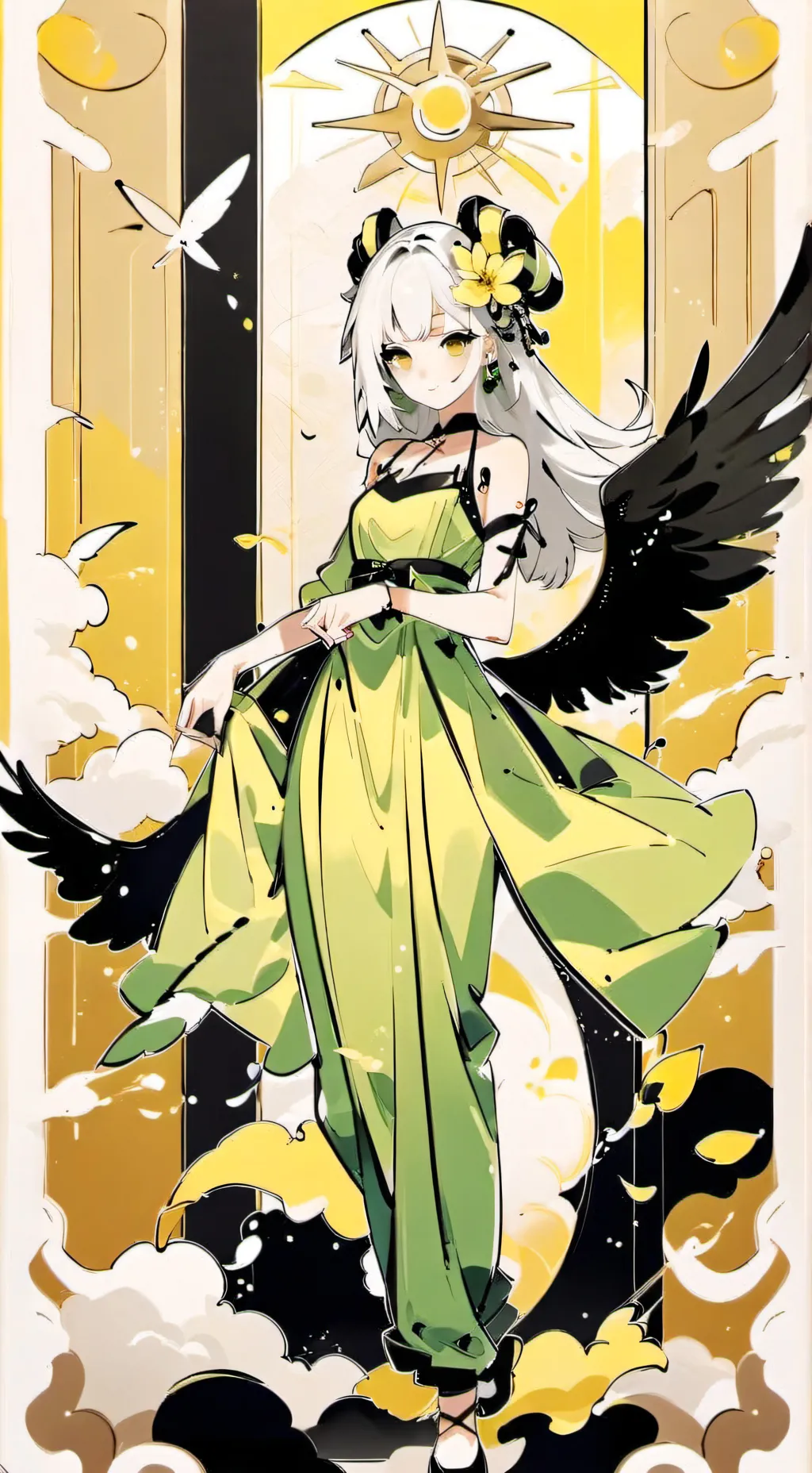 ai character: Sunny (fart girl) background