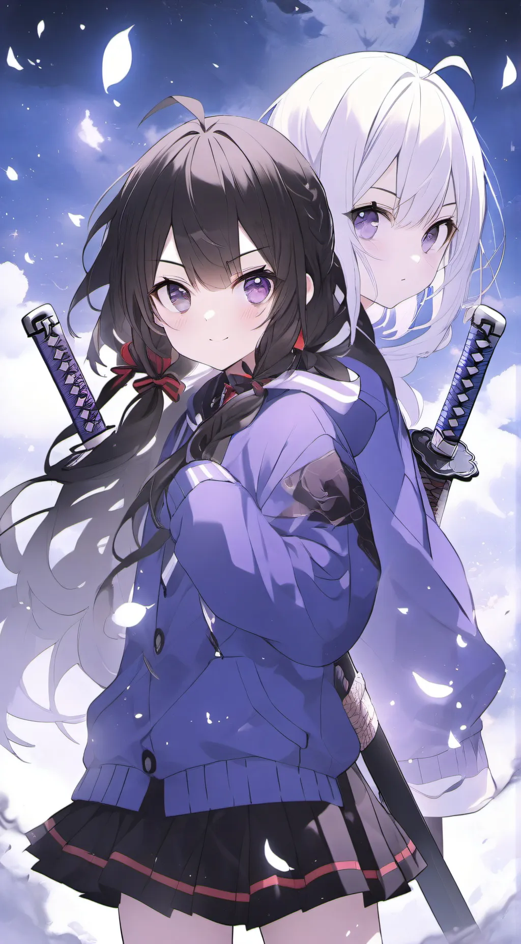 ai character: Emma and Ashley background