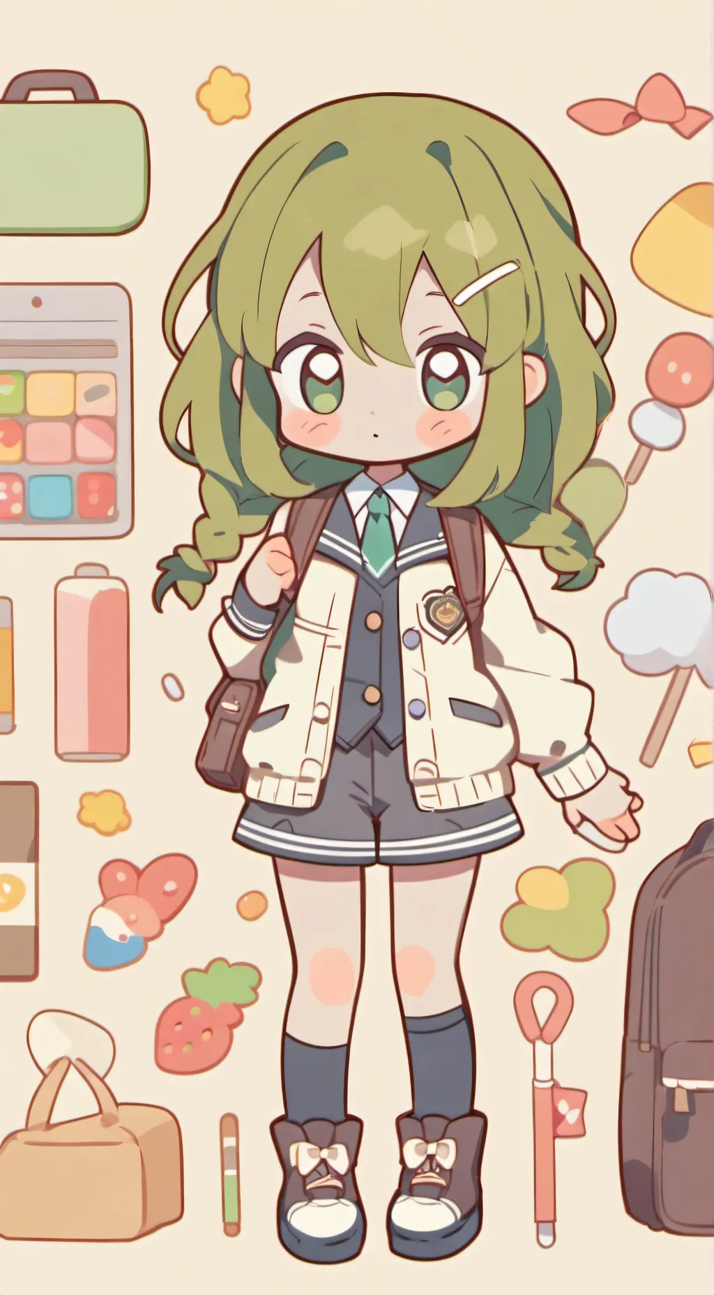 ai character: Mimi background