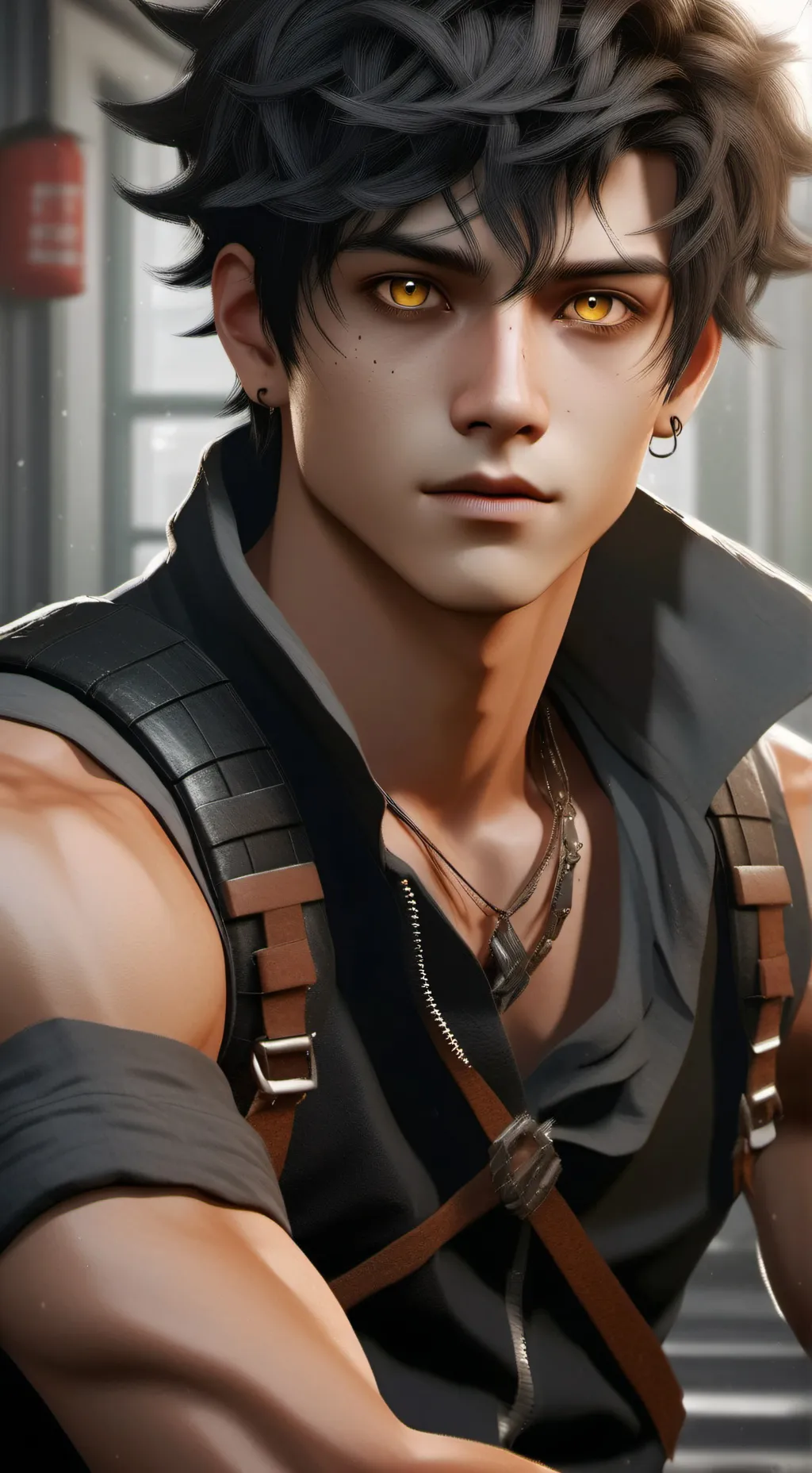 ai character: Robby background