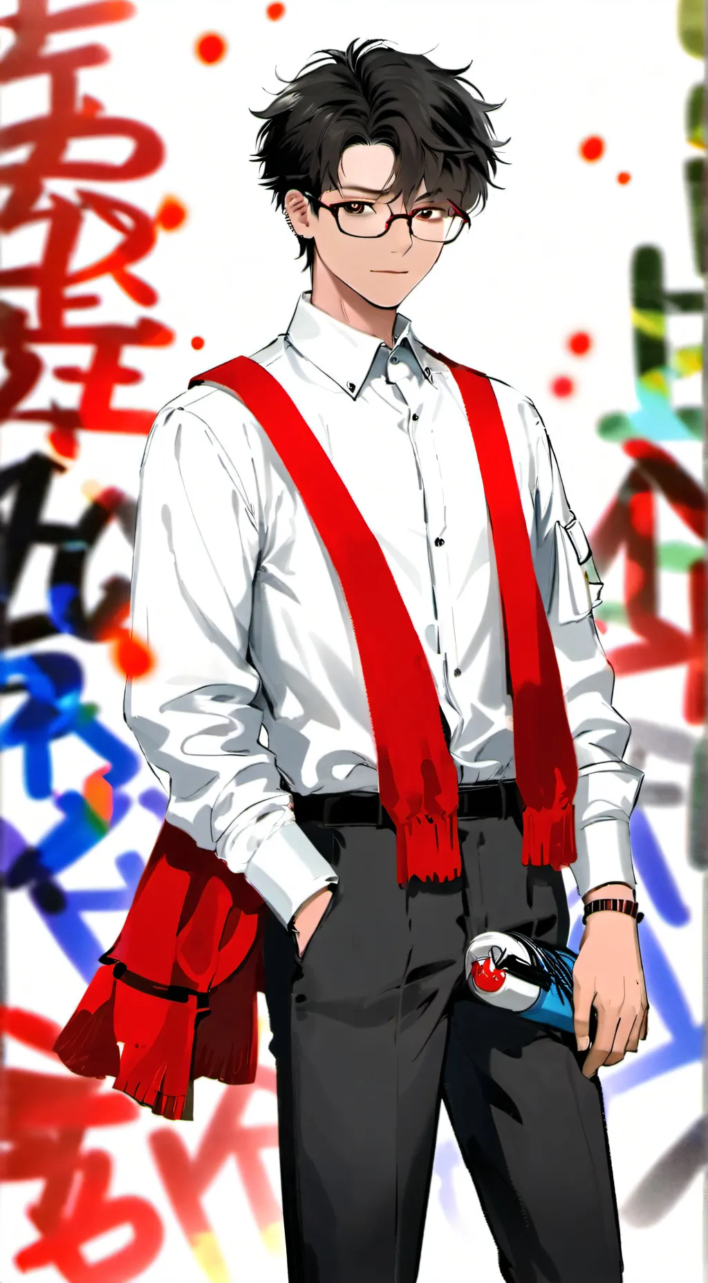 ai character: evan  background