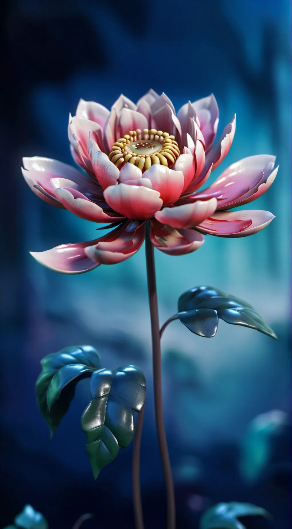 ai character: bloomtation background