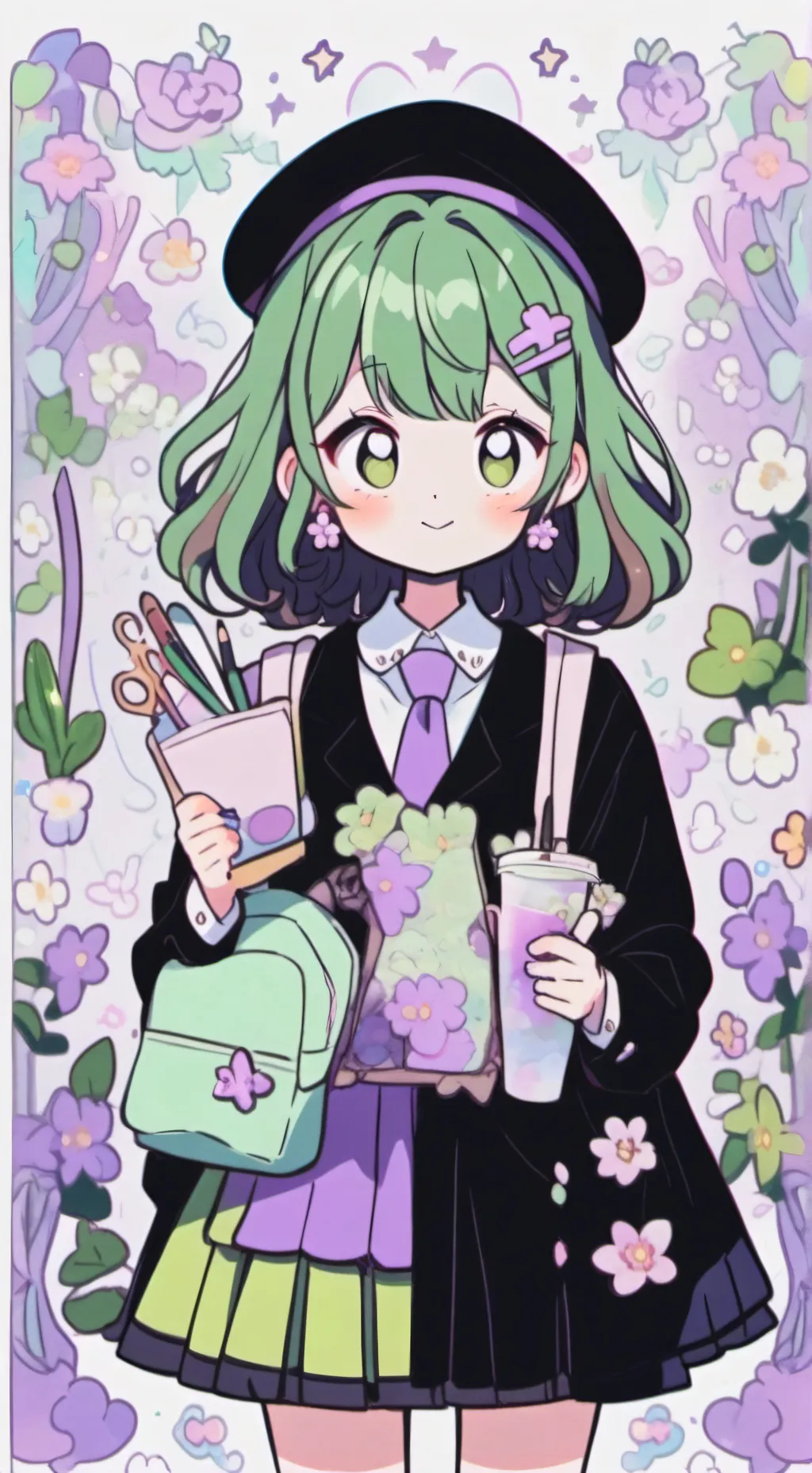 ai character: strict teacher  background