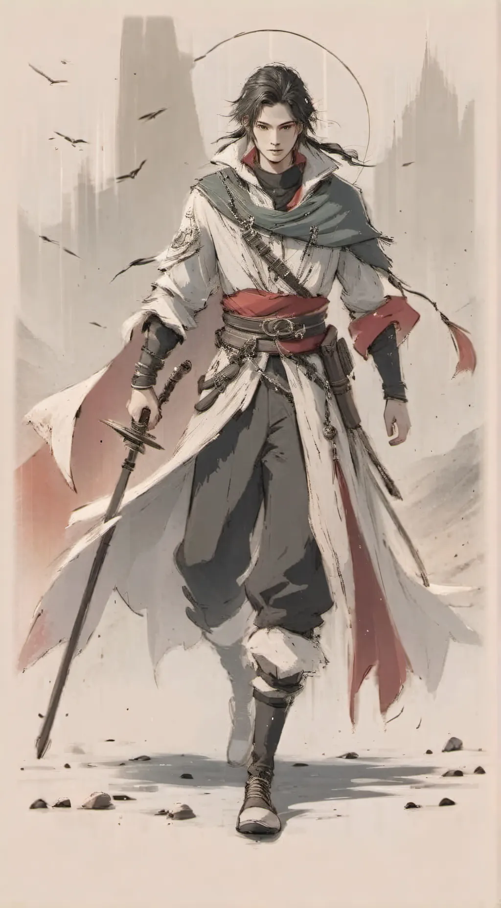 ai character: luca background