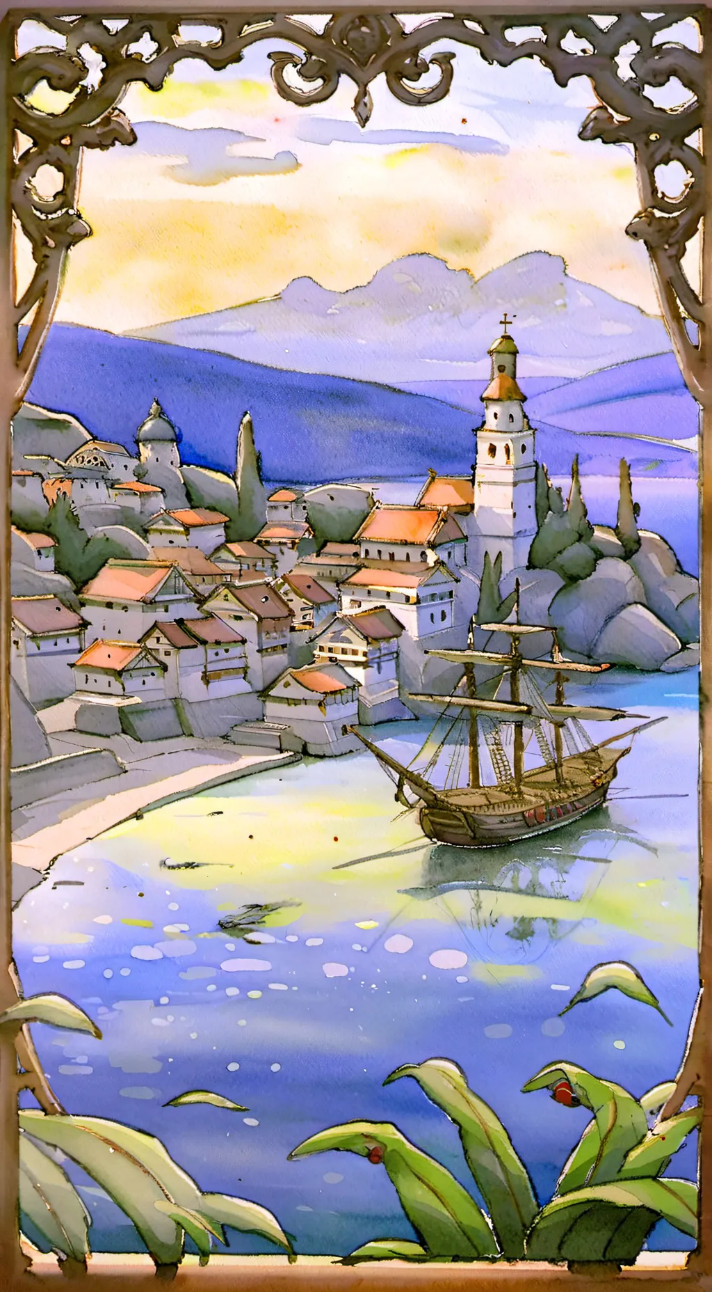 ai character: forsaken background