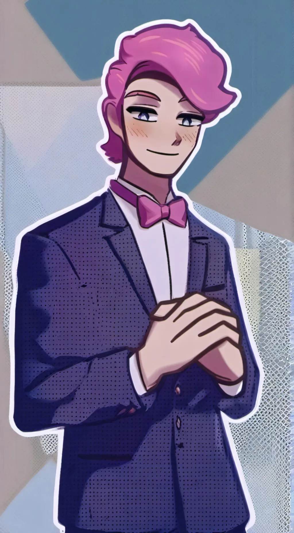 ai character: Harvy Harvington  background