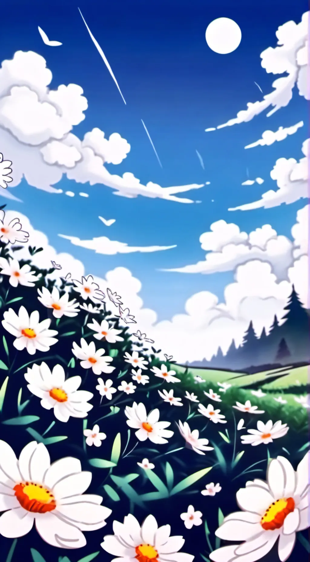 ai character: demon slayer  background