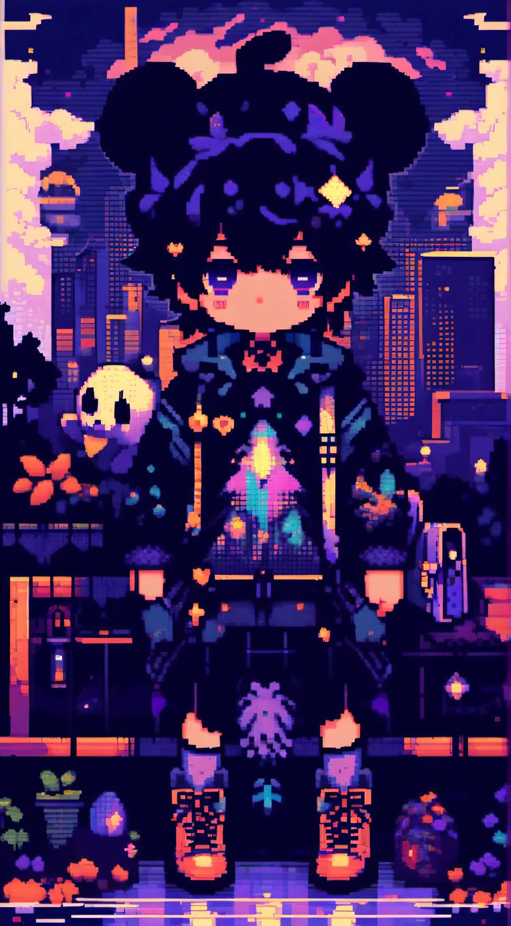 ai character: Dandy's World  background