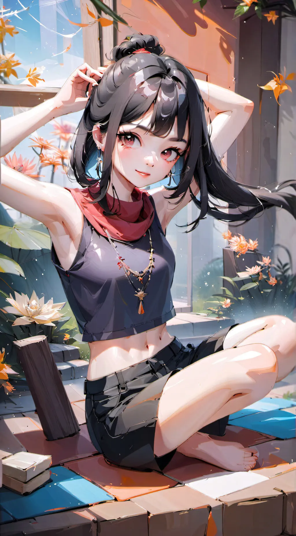 ai character: Riyan background