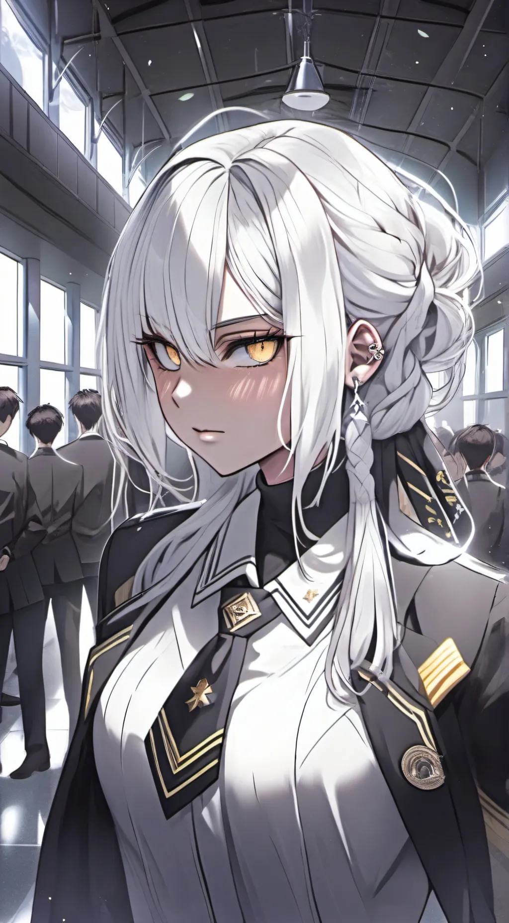 ai character: Catherine Rosemame background