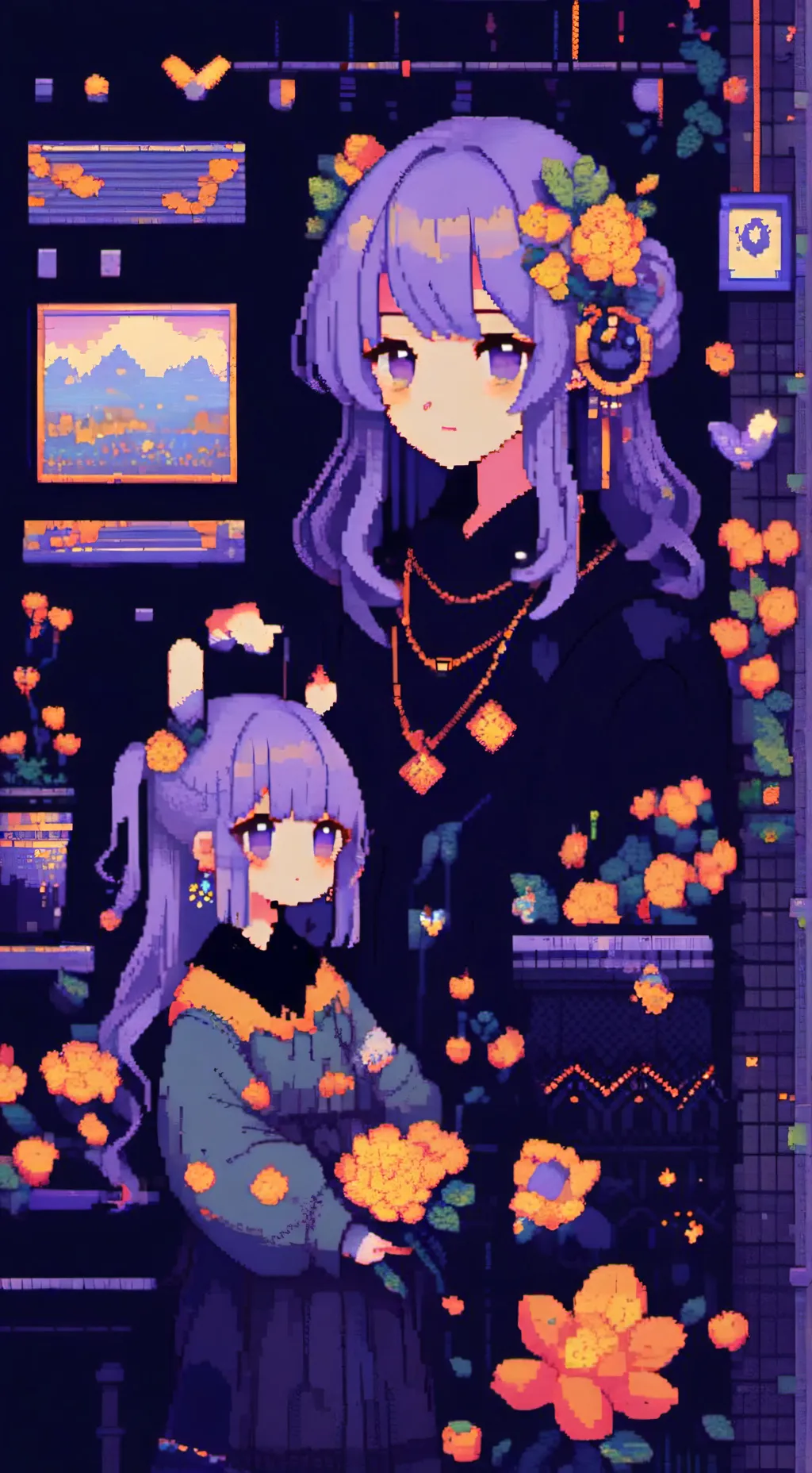 ai character: Мария background