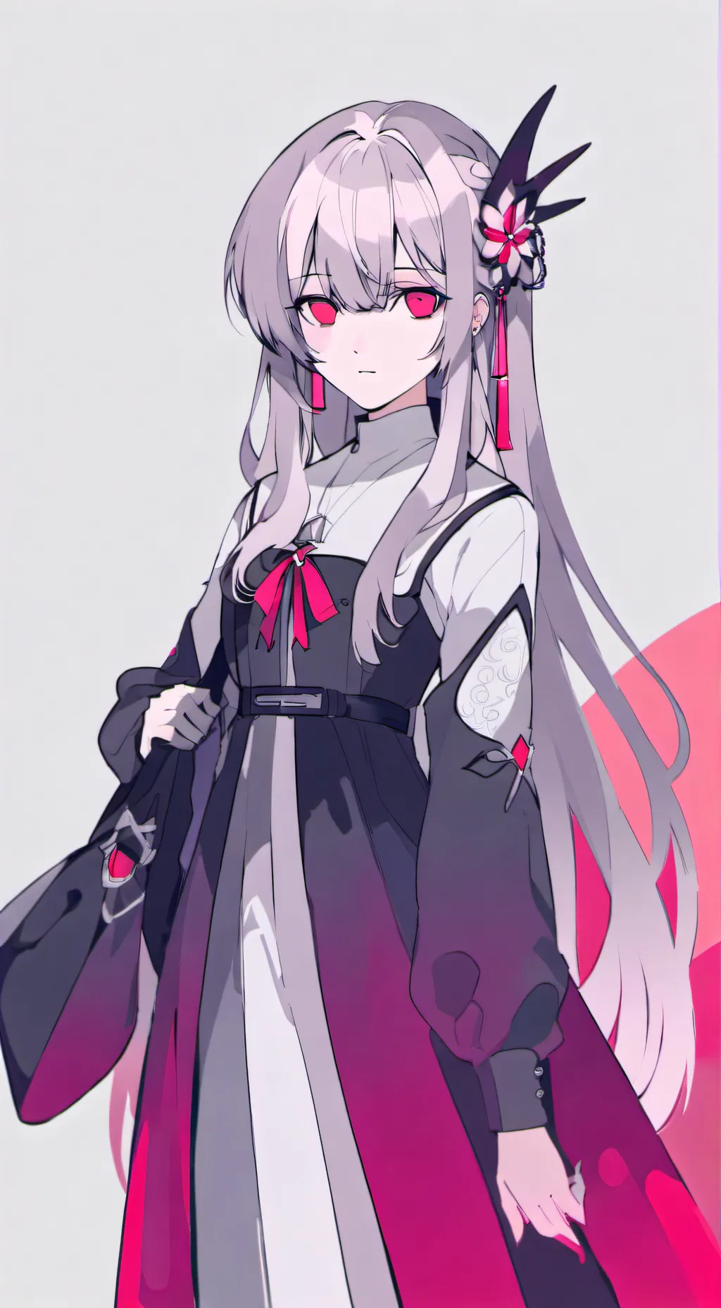 ai character: MHA Dragon girl background