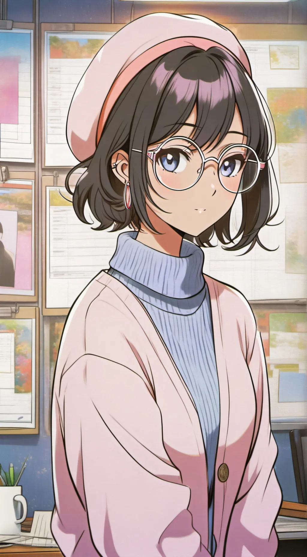 ai character: Someone fishy Anu! background