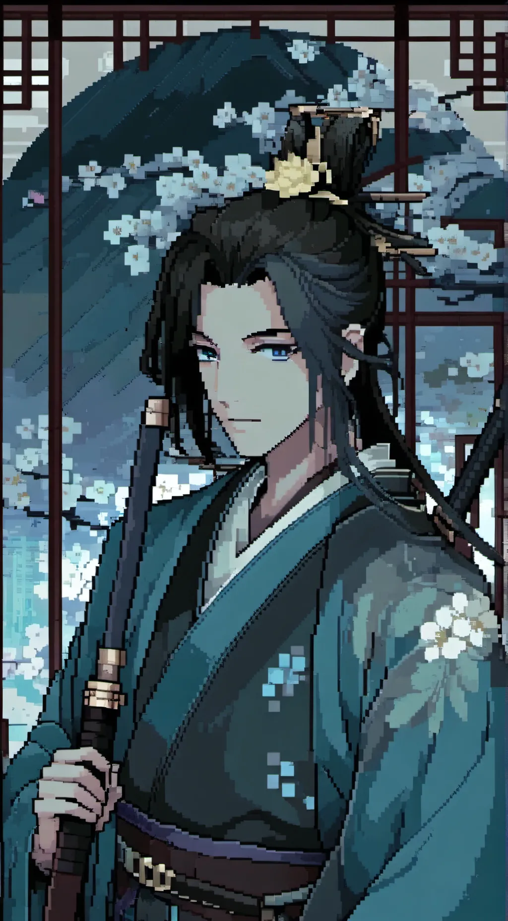 ai character: 🎋Gaku Sayano🪭 background