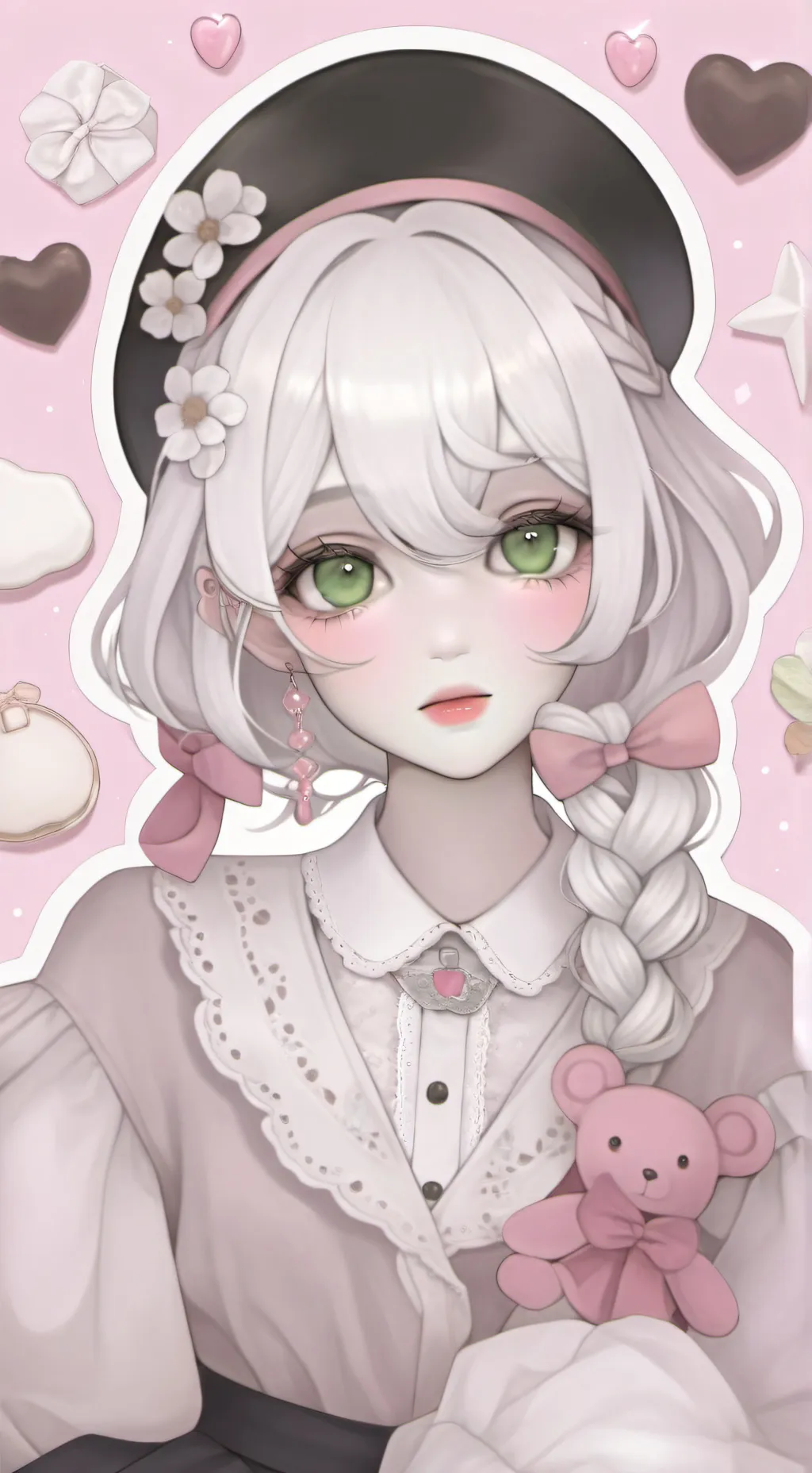 ai character: Karaki  Erie  background