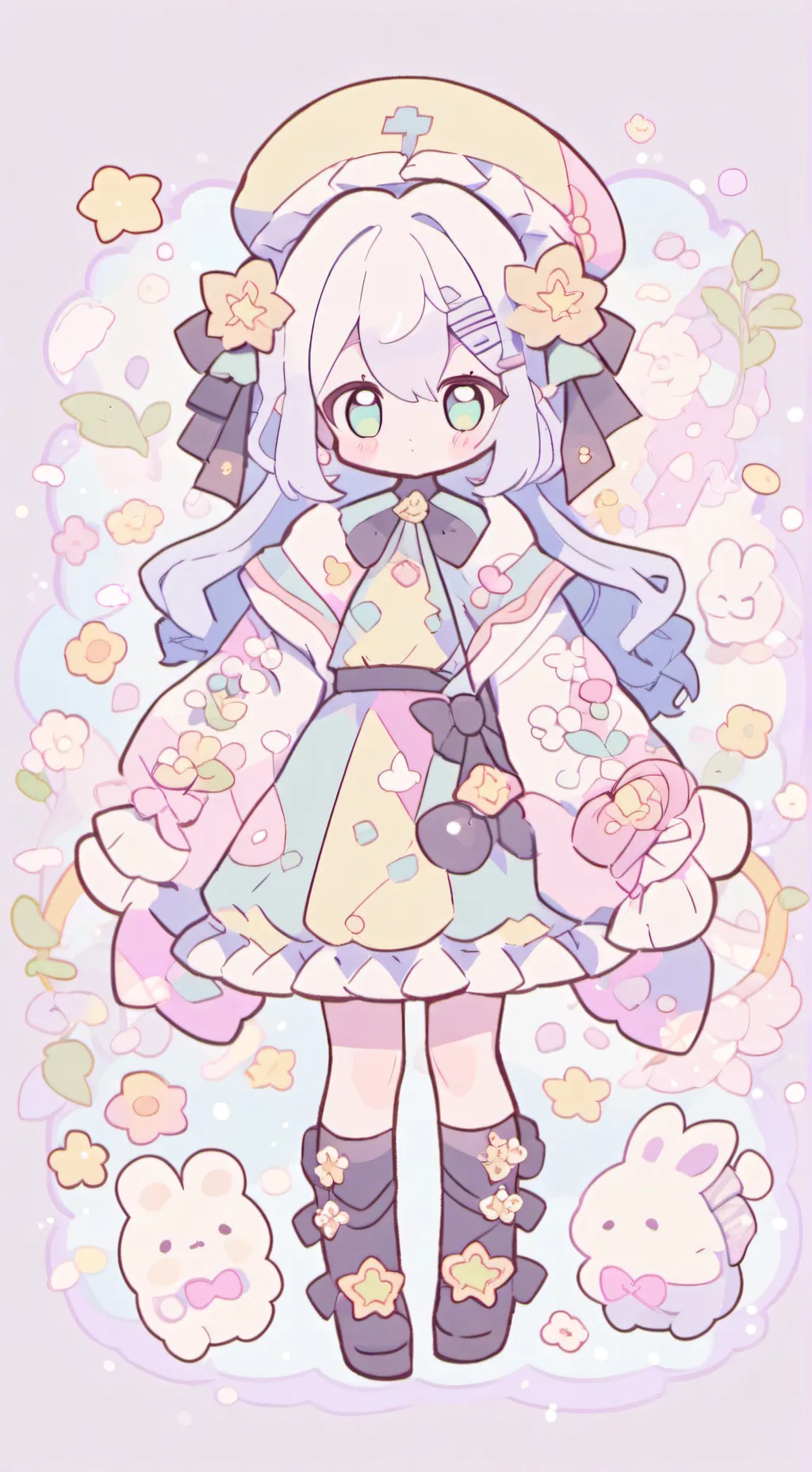 ai character: A manly V.D background