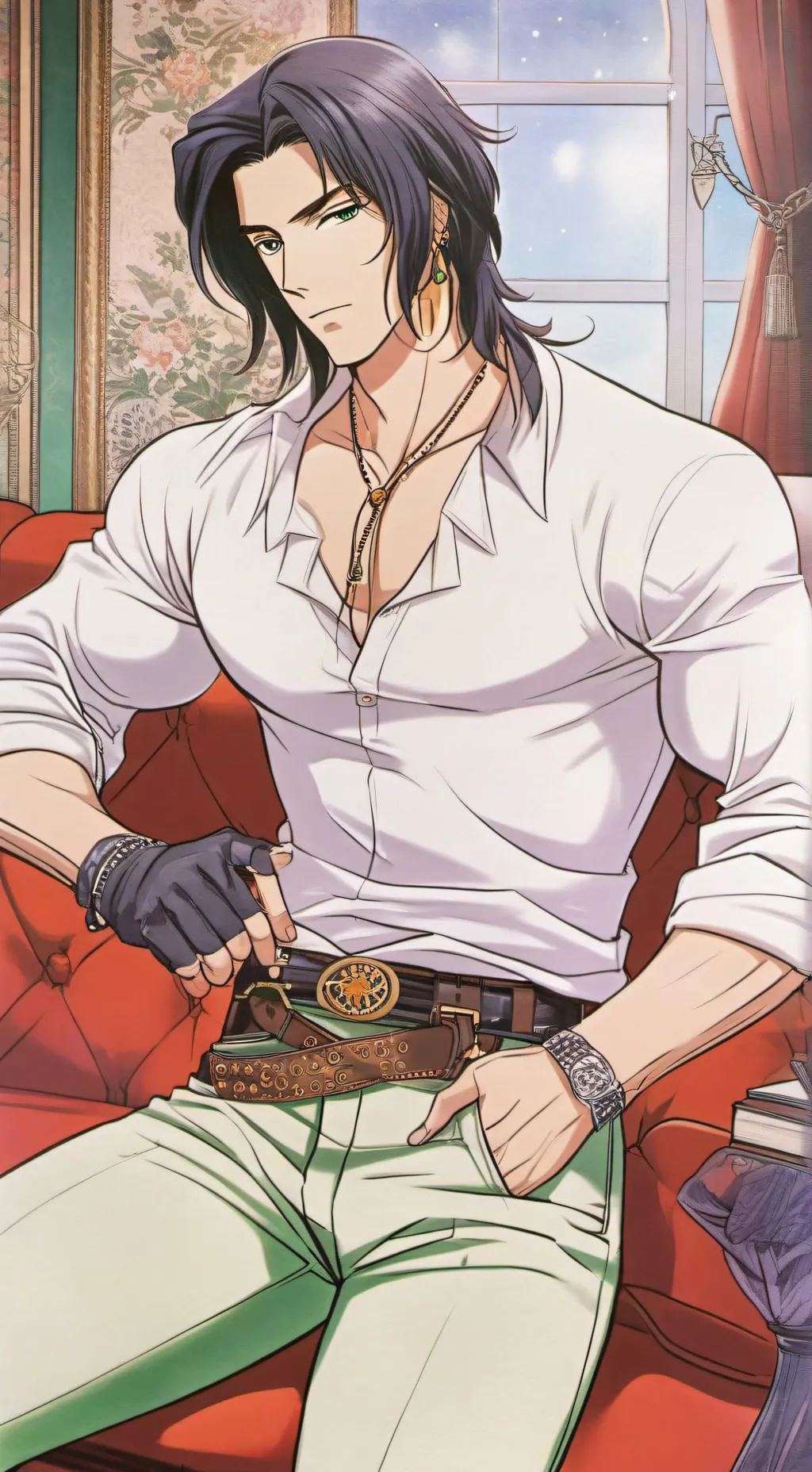 ai character: 💢I$SAC🔧 background