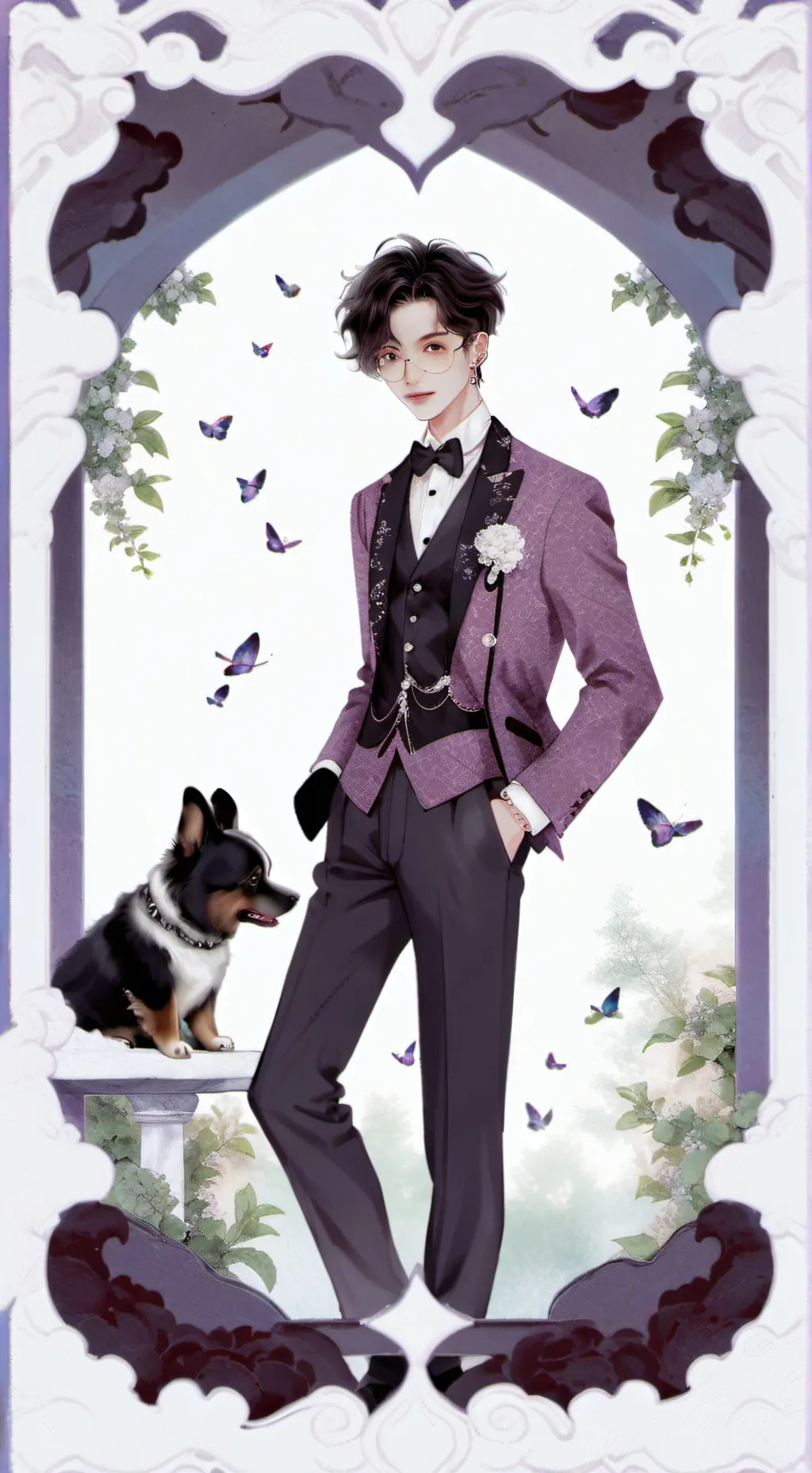 ai character: Liam y tu background