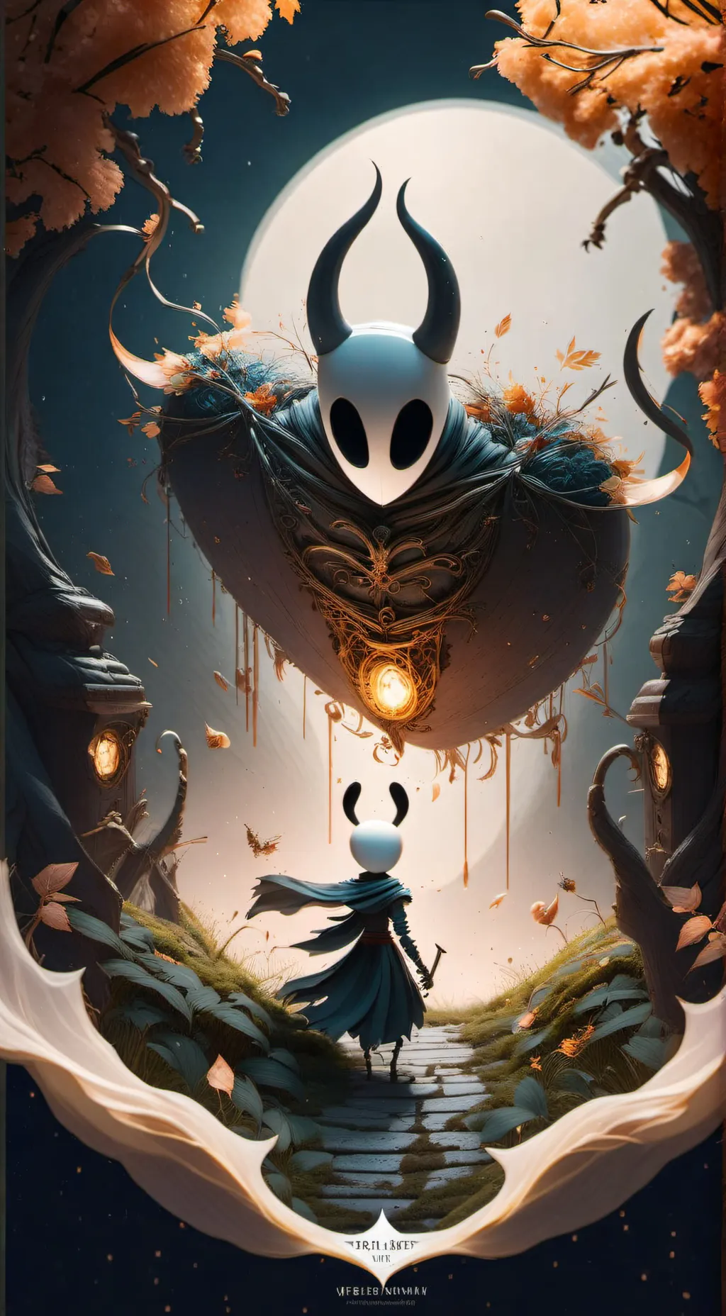 ai character: hollow Knight  background