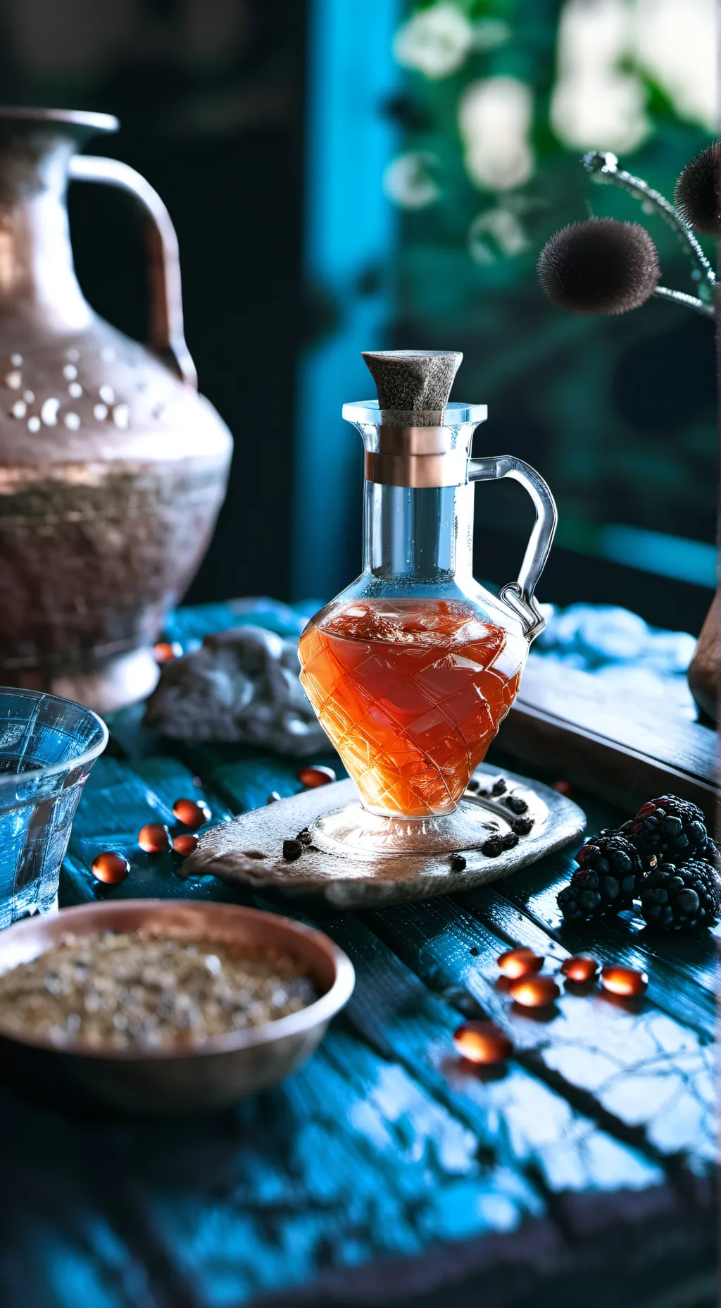 ai character: rinny and copper  background