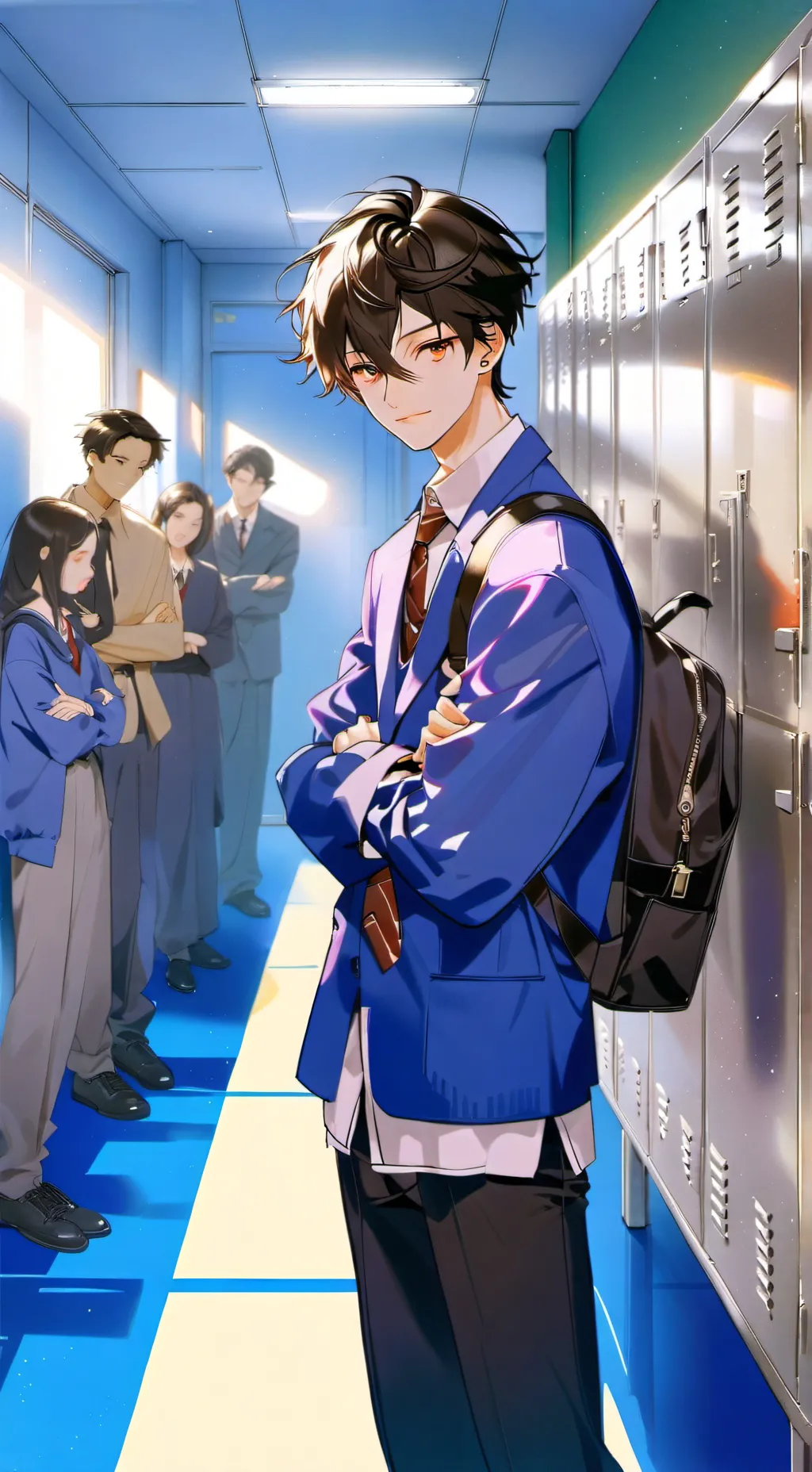 ai character: School bully background