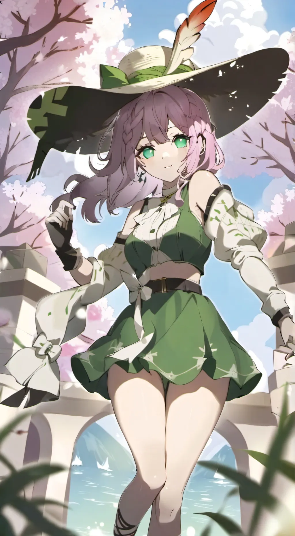 ai character: Anri background