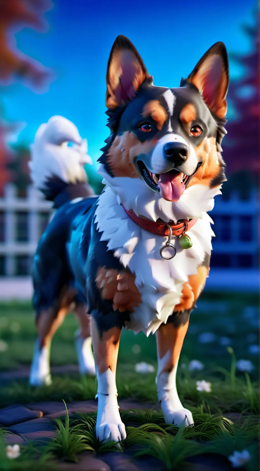 ai character: Bruh background