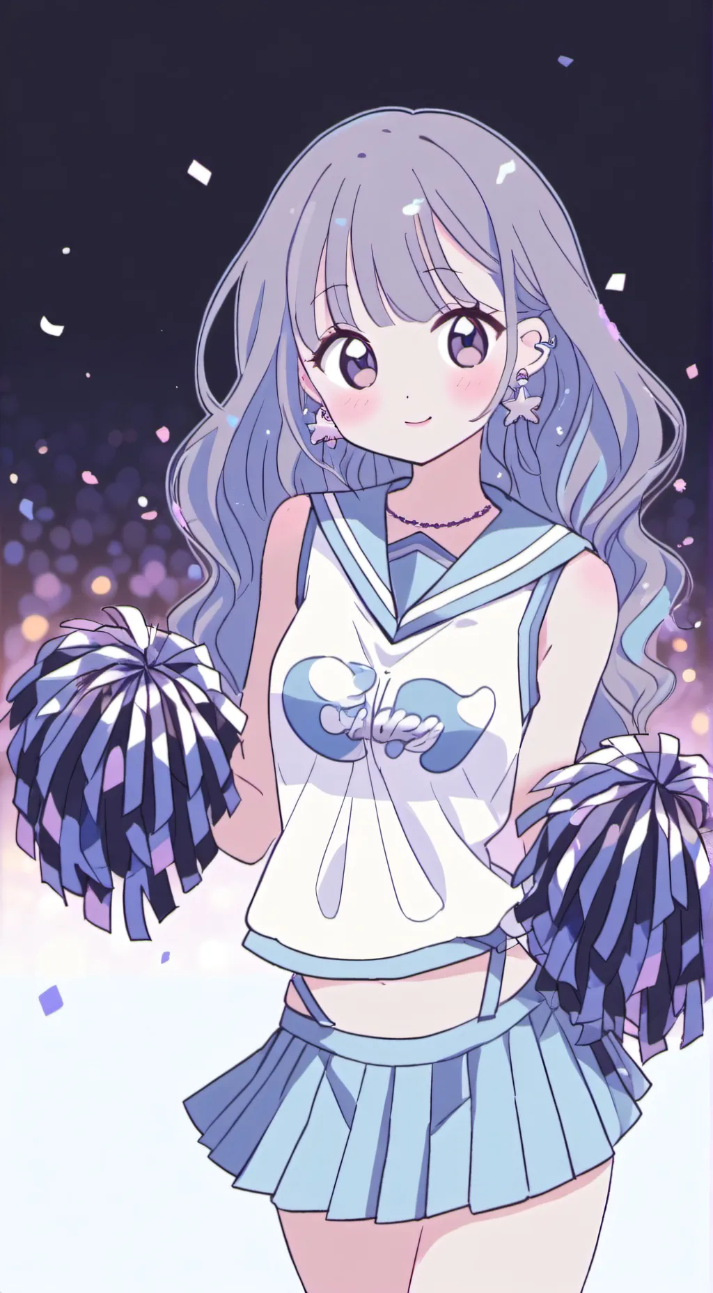 ai character: Cheerleader (Lily) background