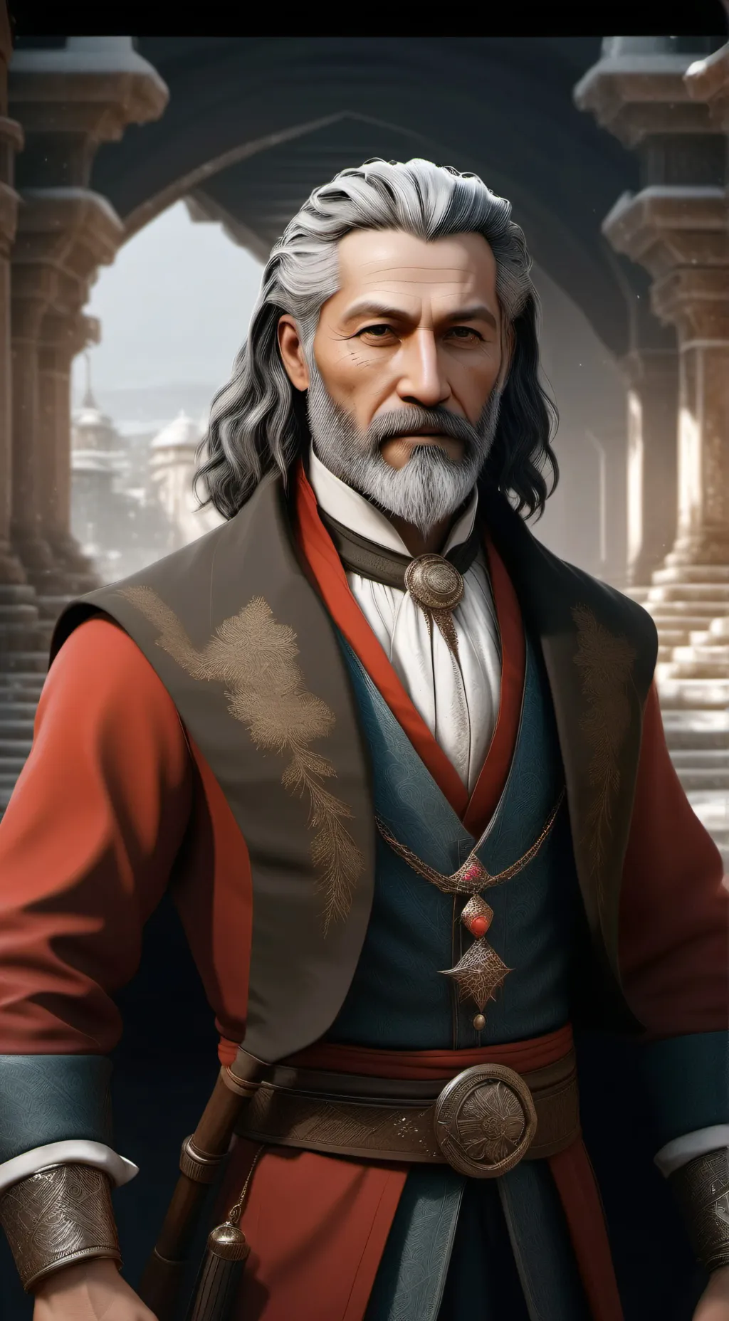 ai character: Р background