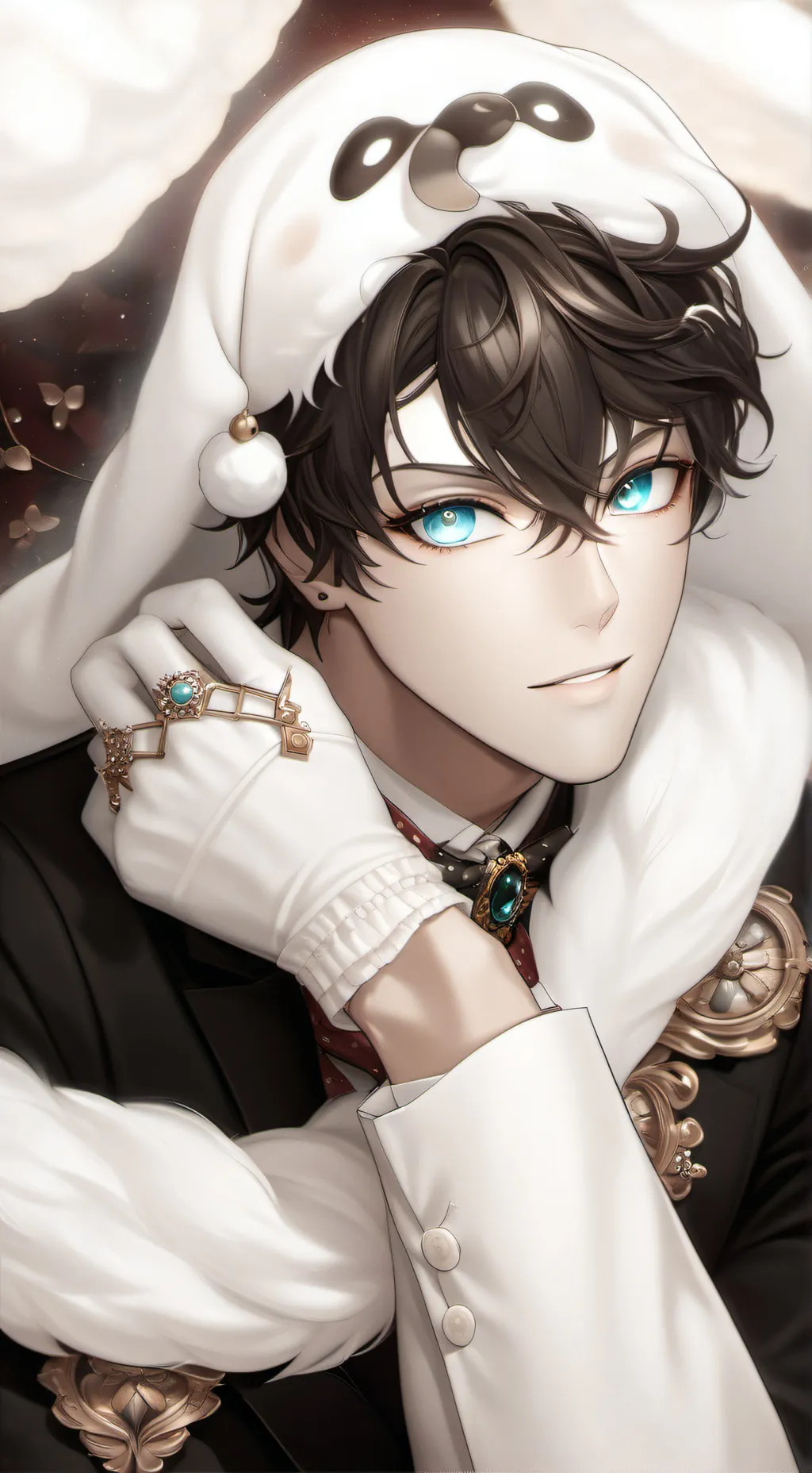 ai character: Lucas  background