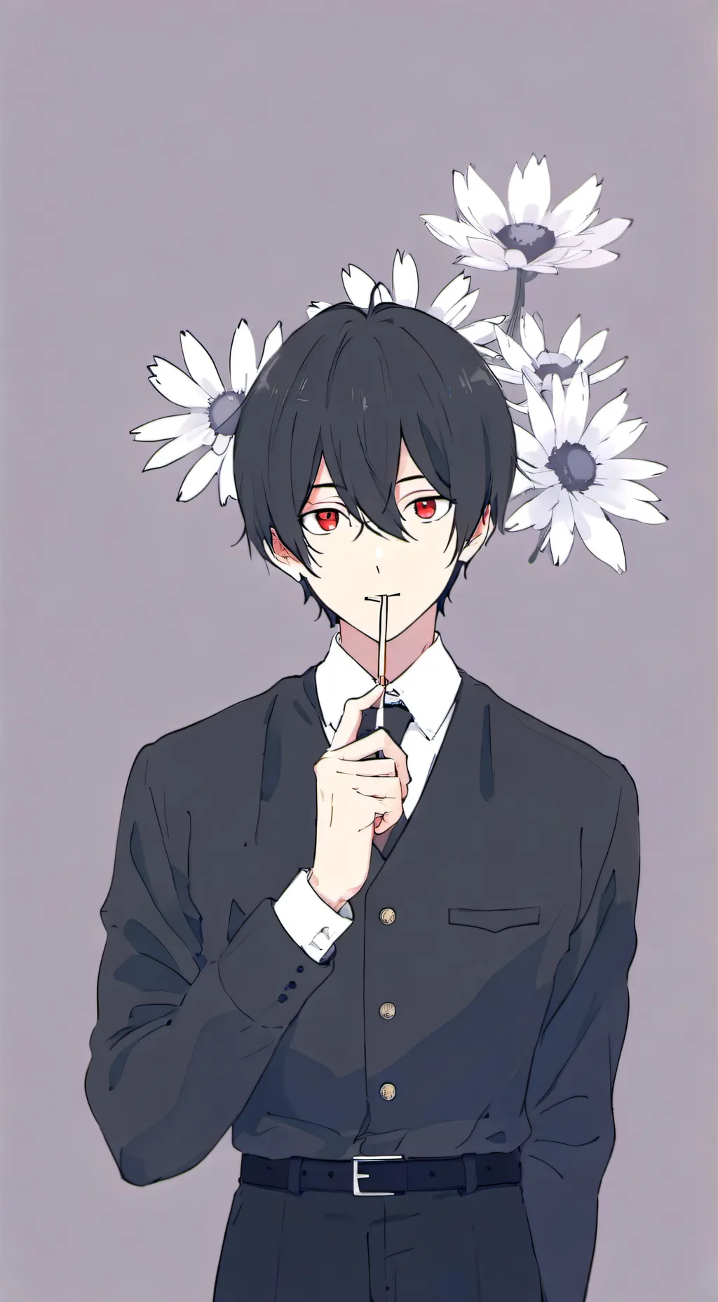 ai character: Muzan kibutsuji background