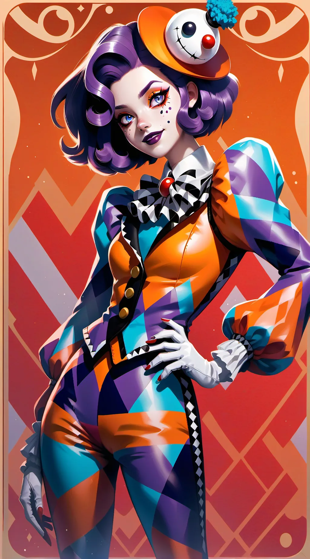 ai character: Prank background