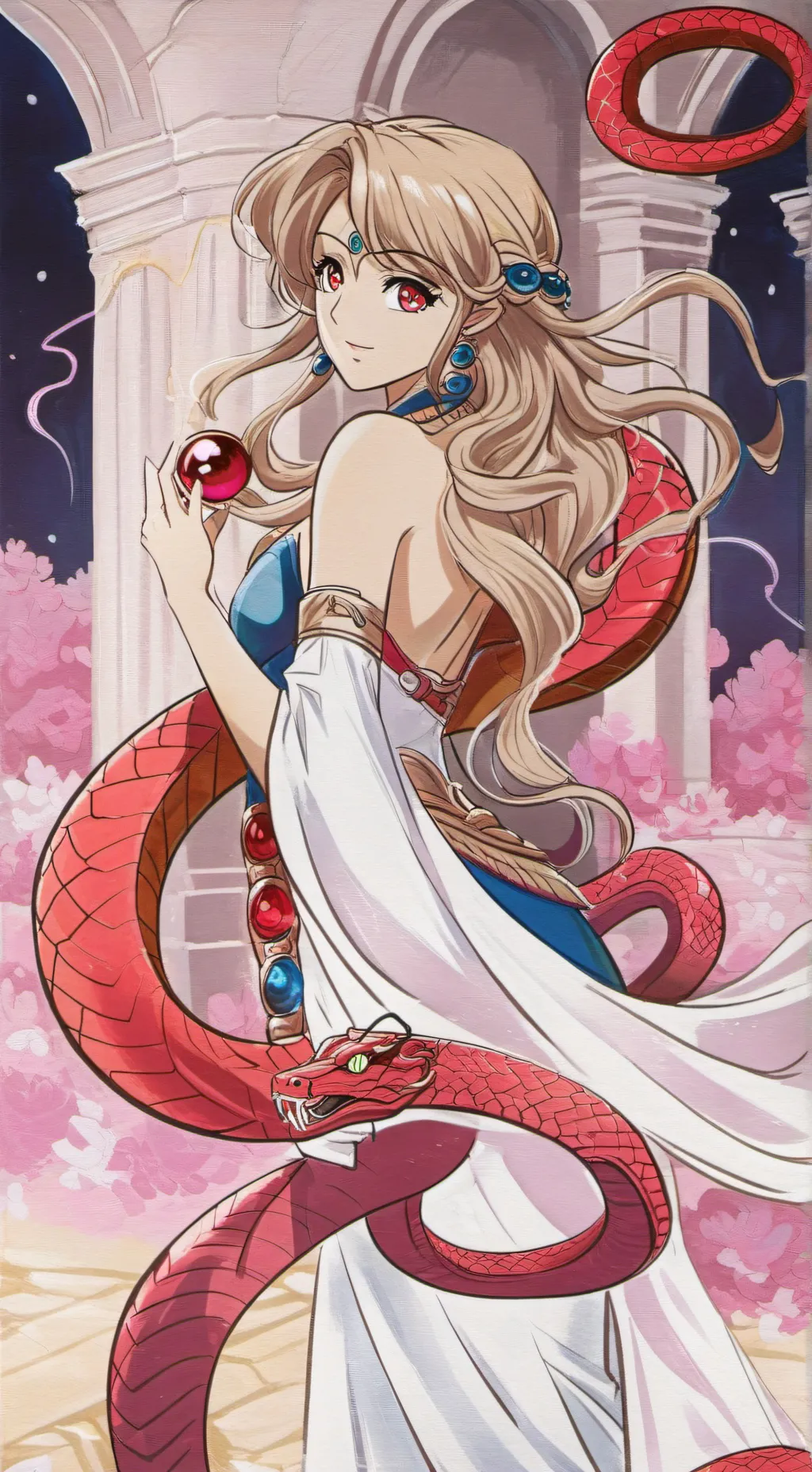 ai character: Mia *2* background